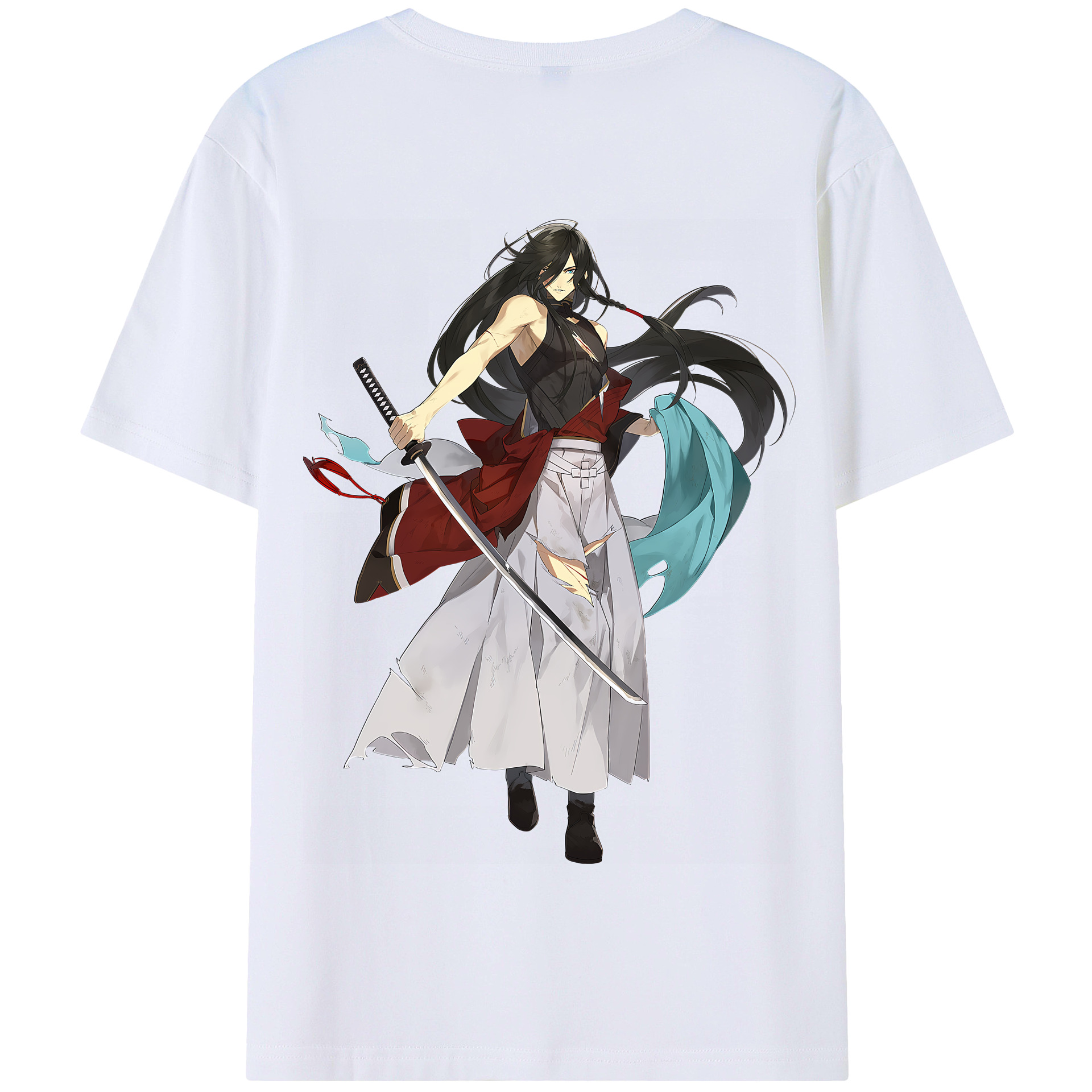 （画像用） 刀剣乱舞 Touken Ranbu 綿100％半袖Tシャツ（背面プリント）