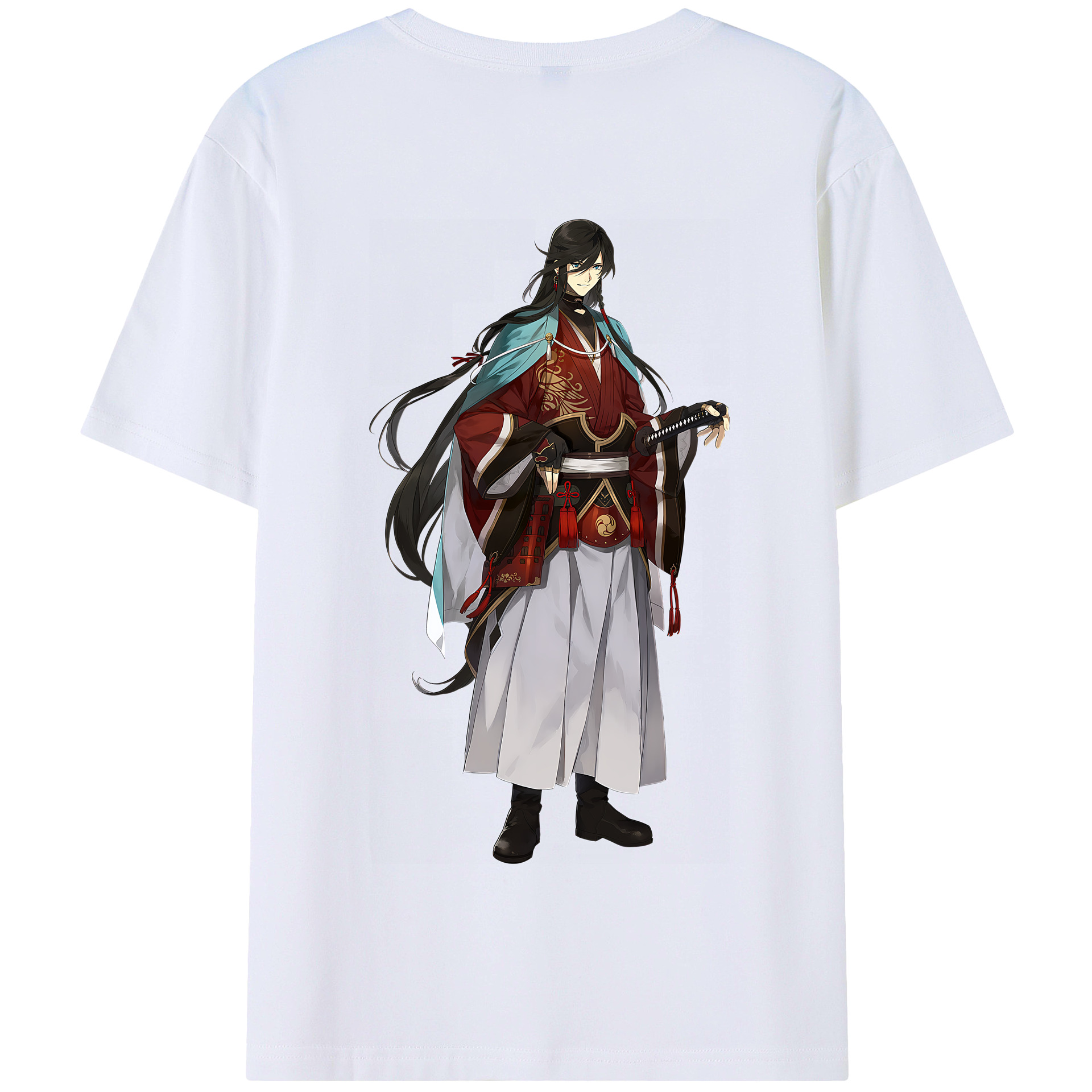 （画像用） 刀剣乱舞 Touken Ranbu 綿100％半袖Tシャツ（背面プリント）