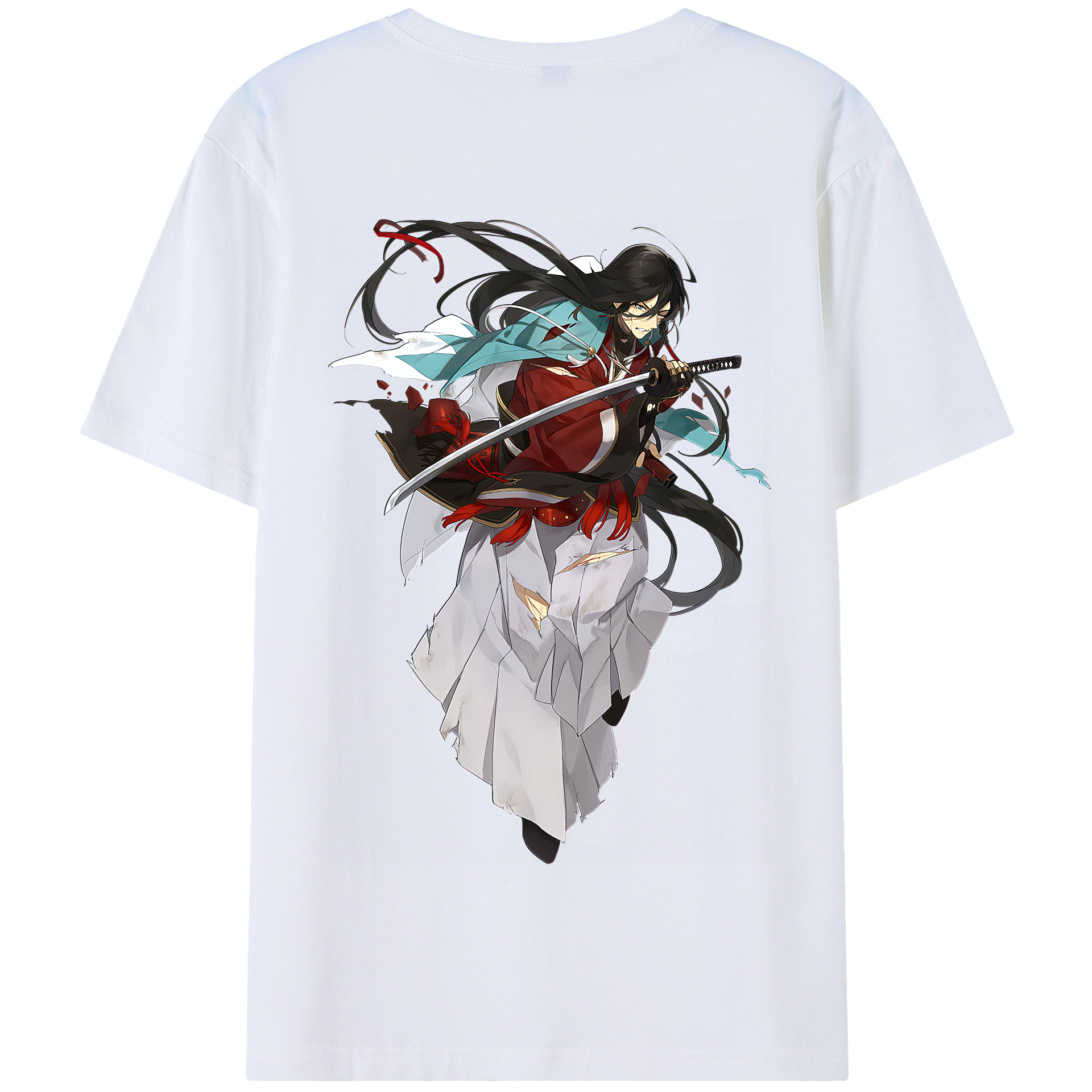 （画像用） 刀剣乱舞 Touken Ranbu 綿100％半袖Tシャツ（背面プリント）