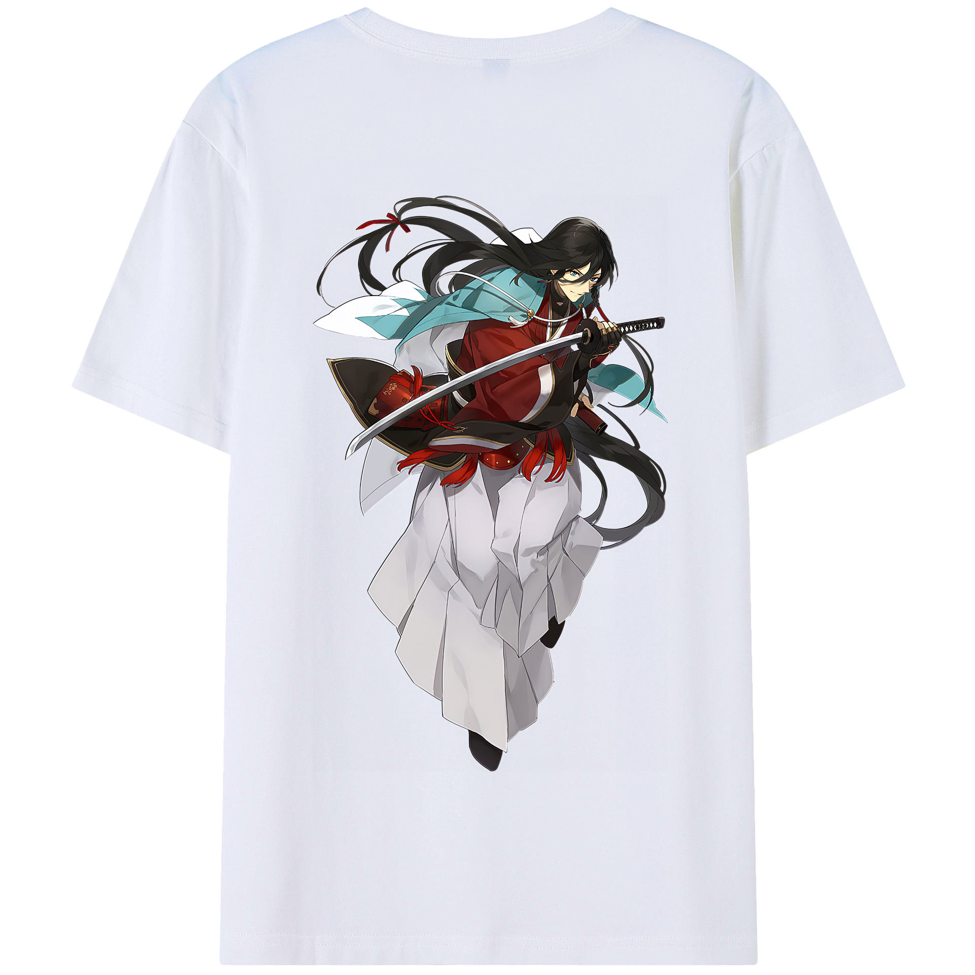 （画像用） 刀剣乱舞 Touken Ranbu 綿100％半袖Tシャツ（背面プリント）