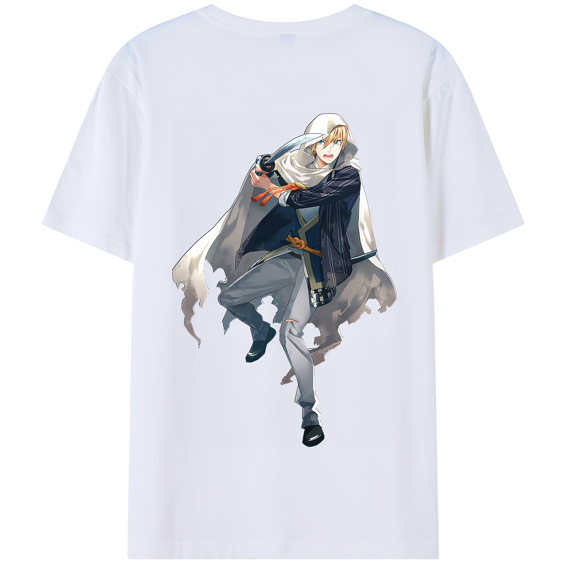 （画像用） 刀剣乱舞 Touken Ranbu 綿100％半袖Tシャツ（背面プリント）