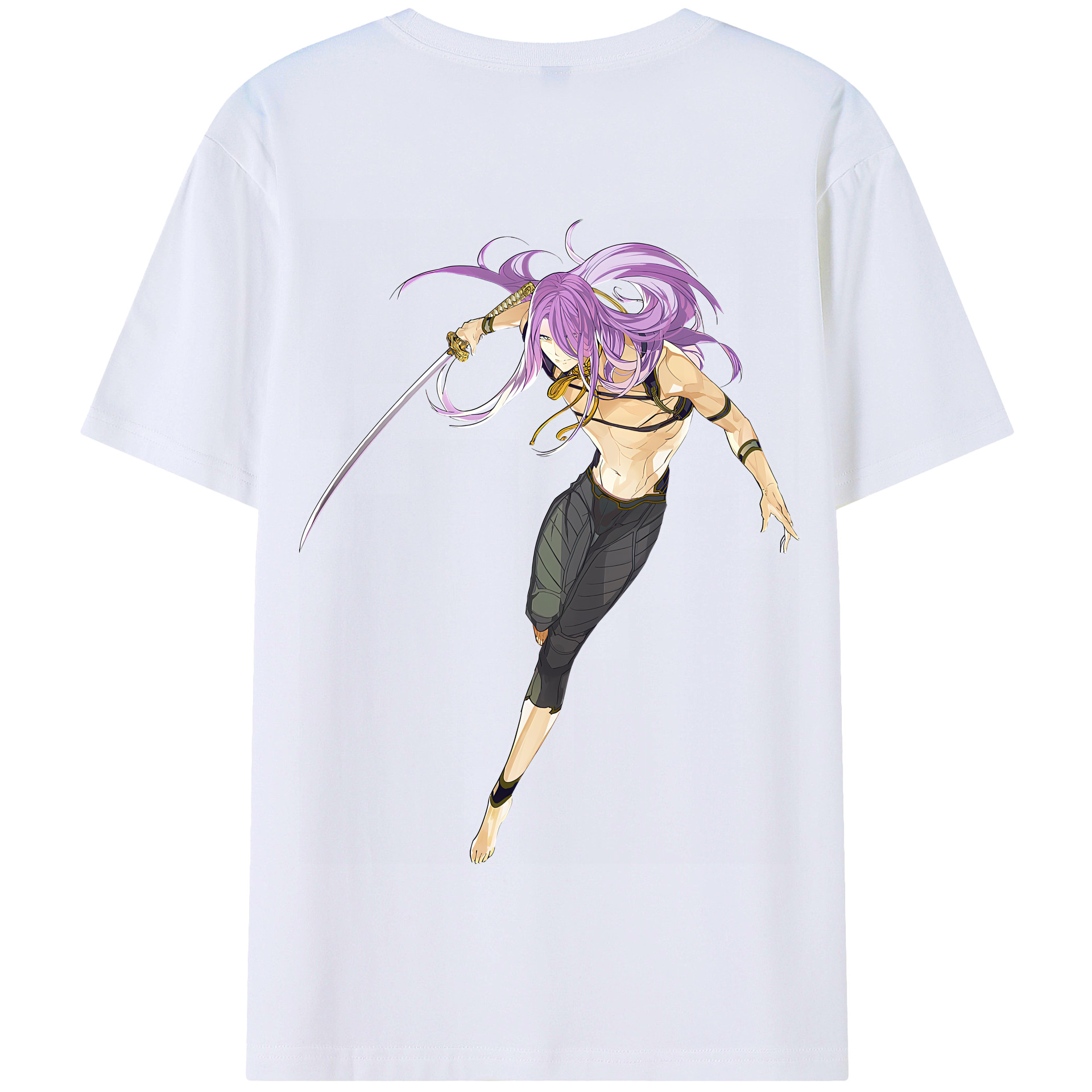 （画像用） 刀剣乱舞 Touken Ranbu 綿100％半袖Tシャツ（背面プリント）