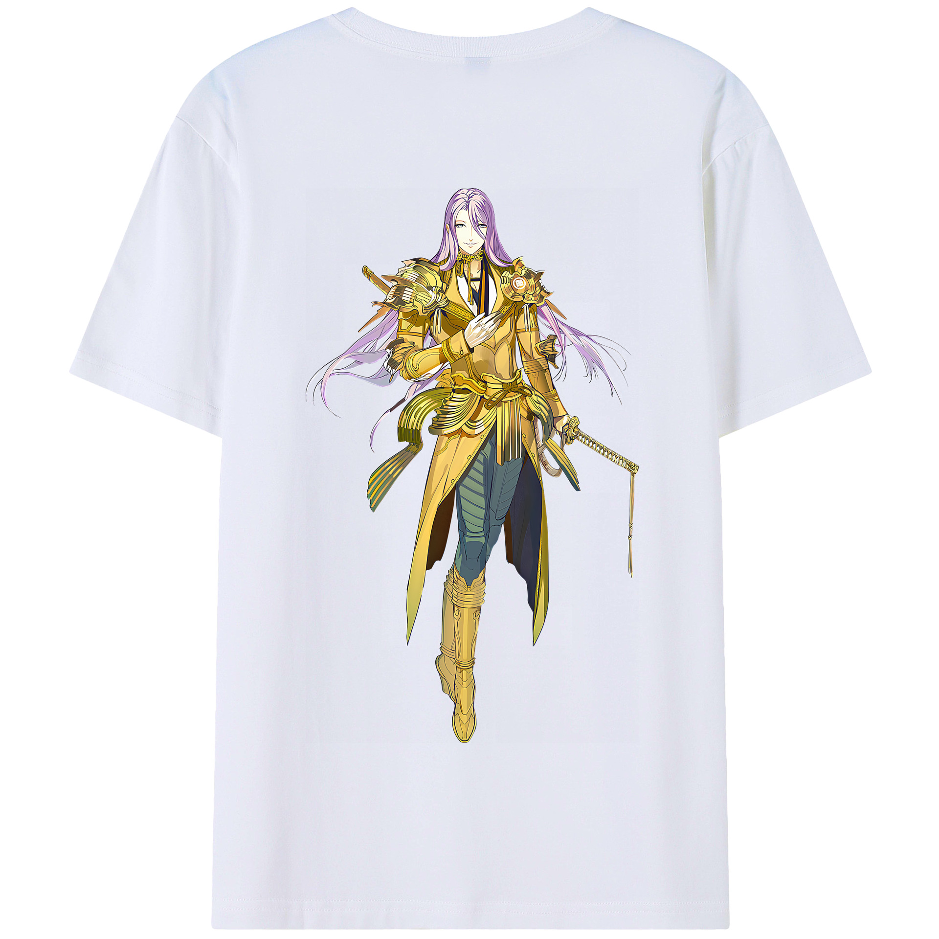 （画像用） 刀剣乱舞 Touken Ranbu 綿100％半袖Tシャツ（背面プリント）