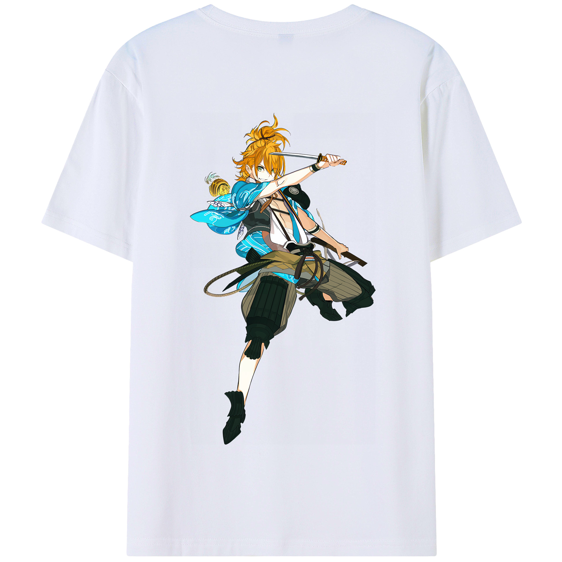（画像用） 刀剣乱舞 Touken Ranbu 綿100％半袖Tシャツ（背面プリント）