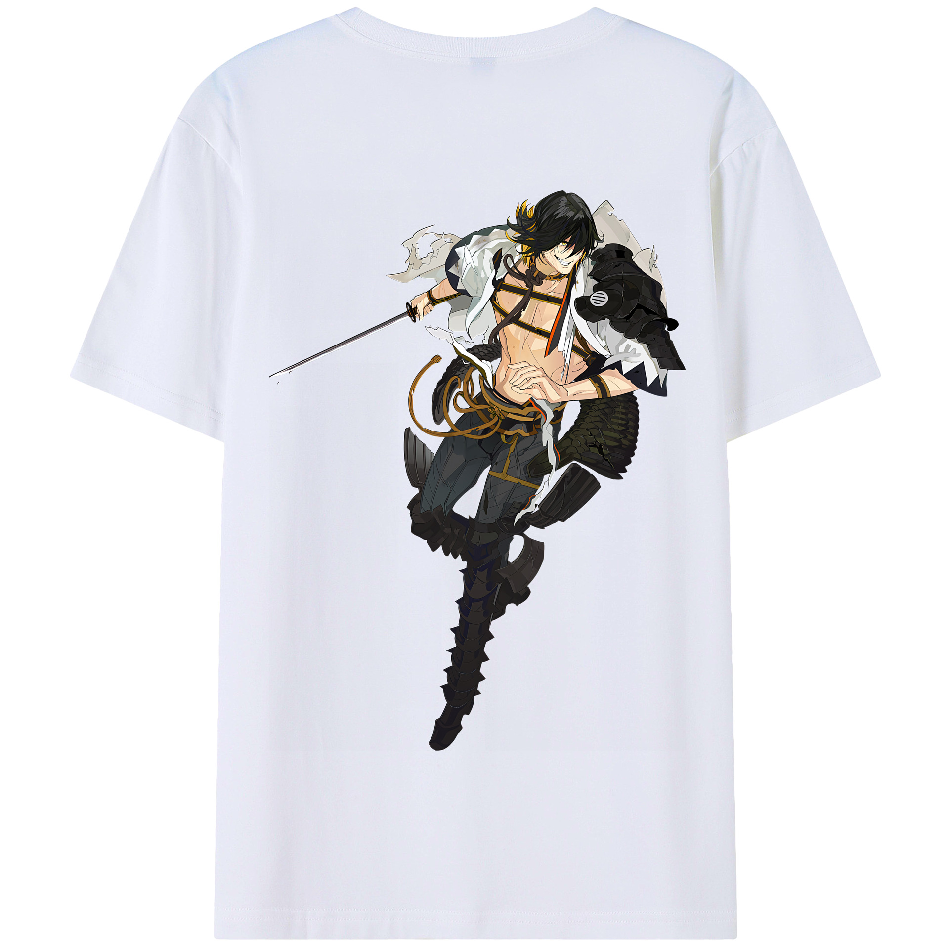 （画像用） 刀剣乱舞 Touken Ranbu 綿100％半袖Tシャツ（背面プリント）