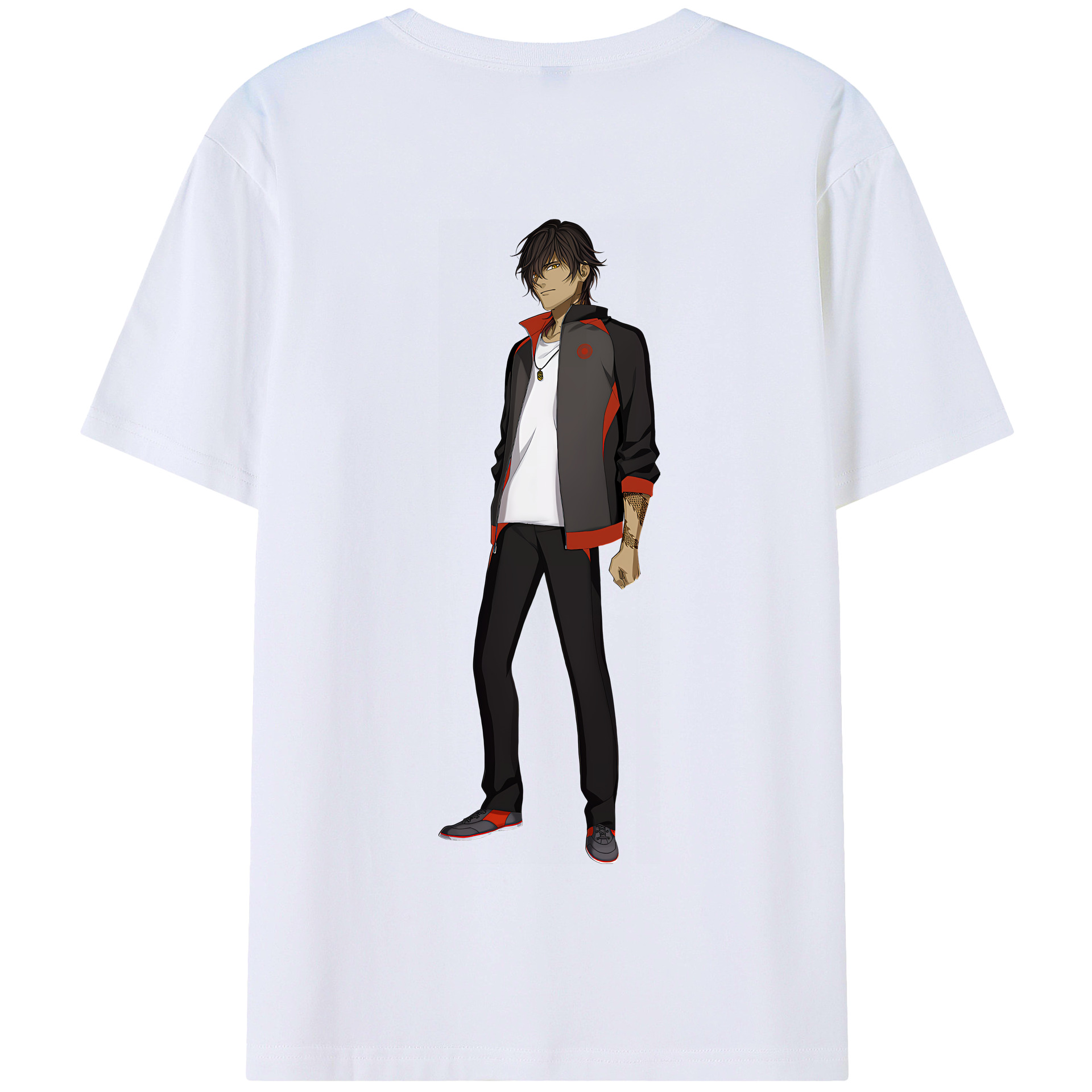 （画像用） 刀剣乱舞 Touken Ranbu 綿100％半袖Tシャツ（背面プリント）