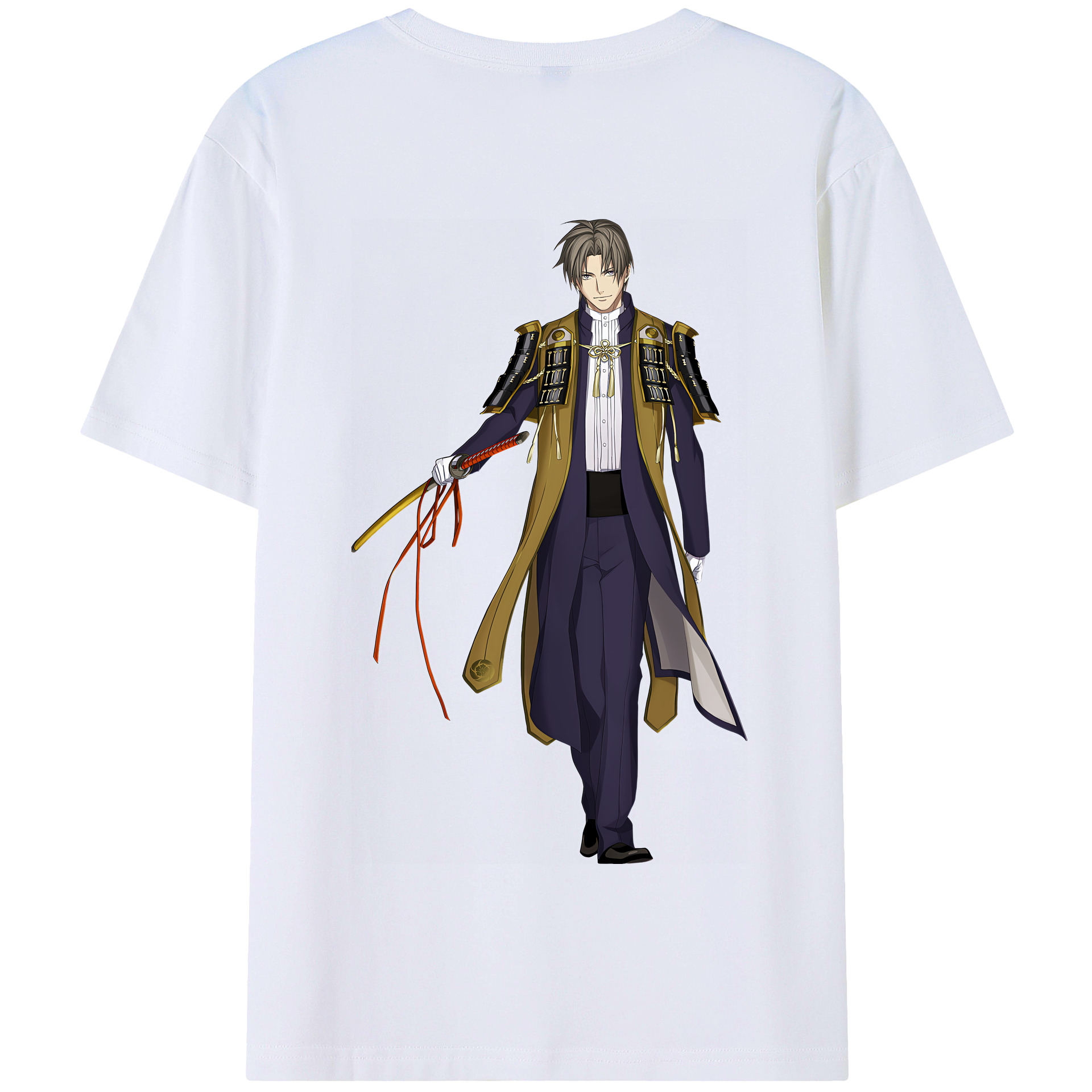 （画像用） 刀剣乱舞 Touken Ranbu 綿100％半袖Tシャツ（背面プリント）