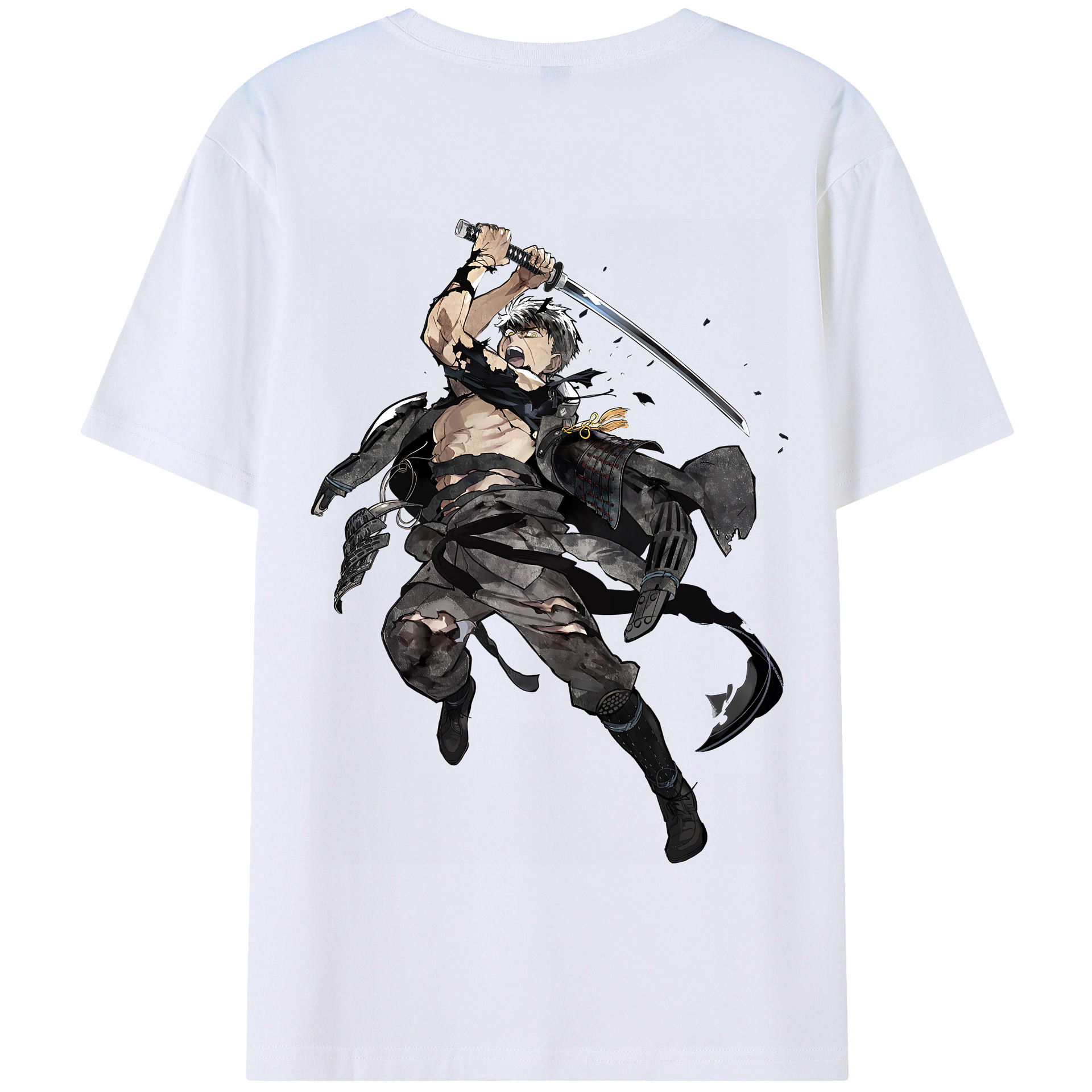 （画像用） 刀剣乱舞 Touken Ranbu 綿100％半袖Tシャツ（背面プリント）