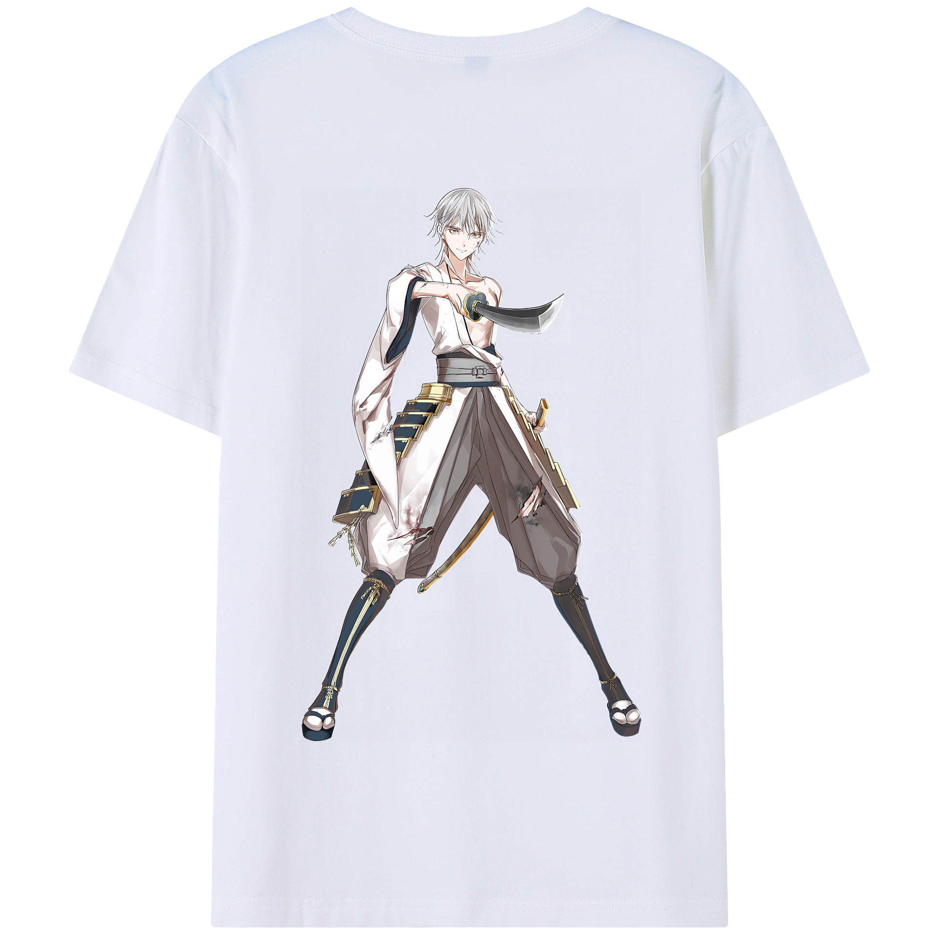 （画像用） 刀剣乱舞 Touken Ranbu 綿100％半袖Tシャツ（背面プリント）
