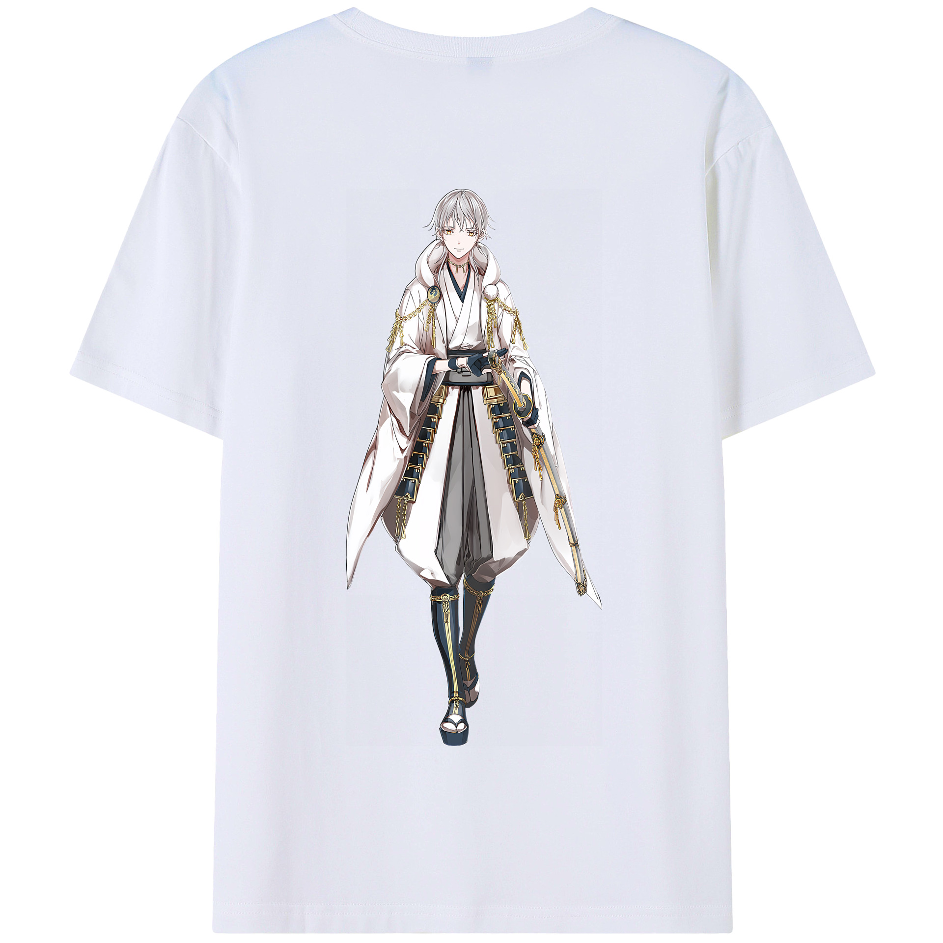 （画像用） 刀剣乱舞 Touken Ranbu 綿100％半袖Tシャツ（背面プリント）