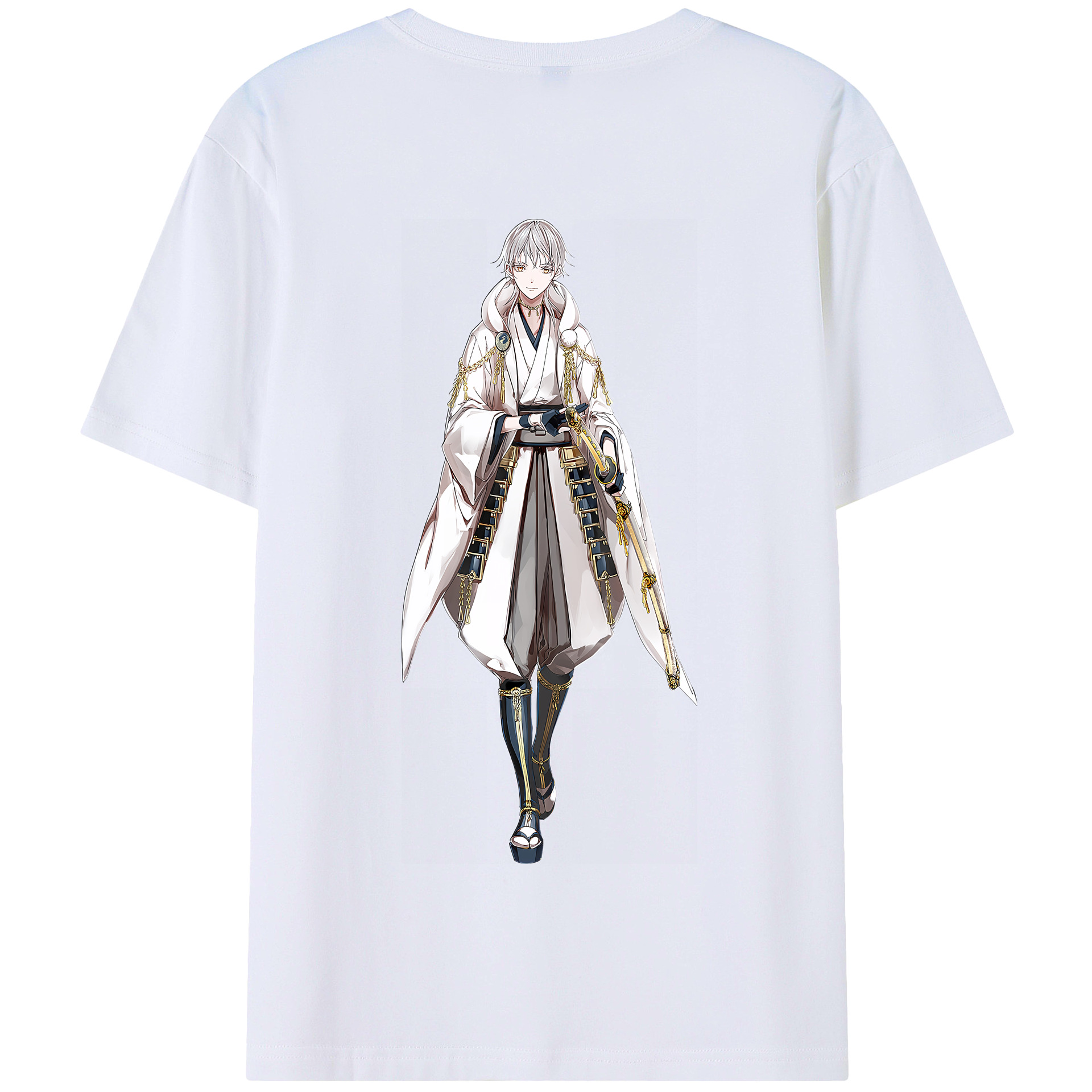 （画像用） 刀剣乱舞 Touken Ranbu 綿100％半袖Tシャツ（背面プリント）