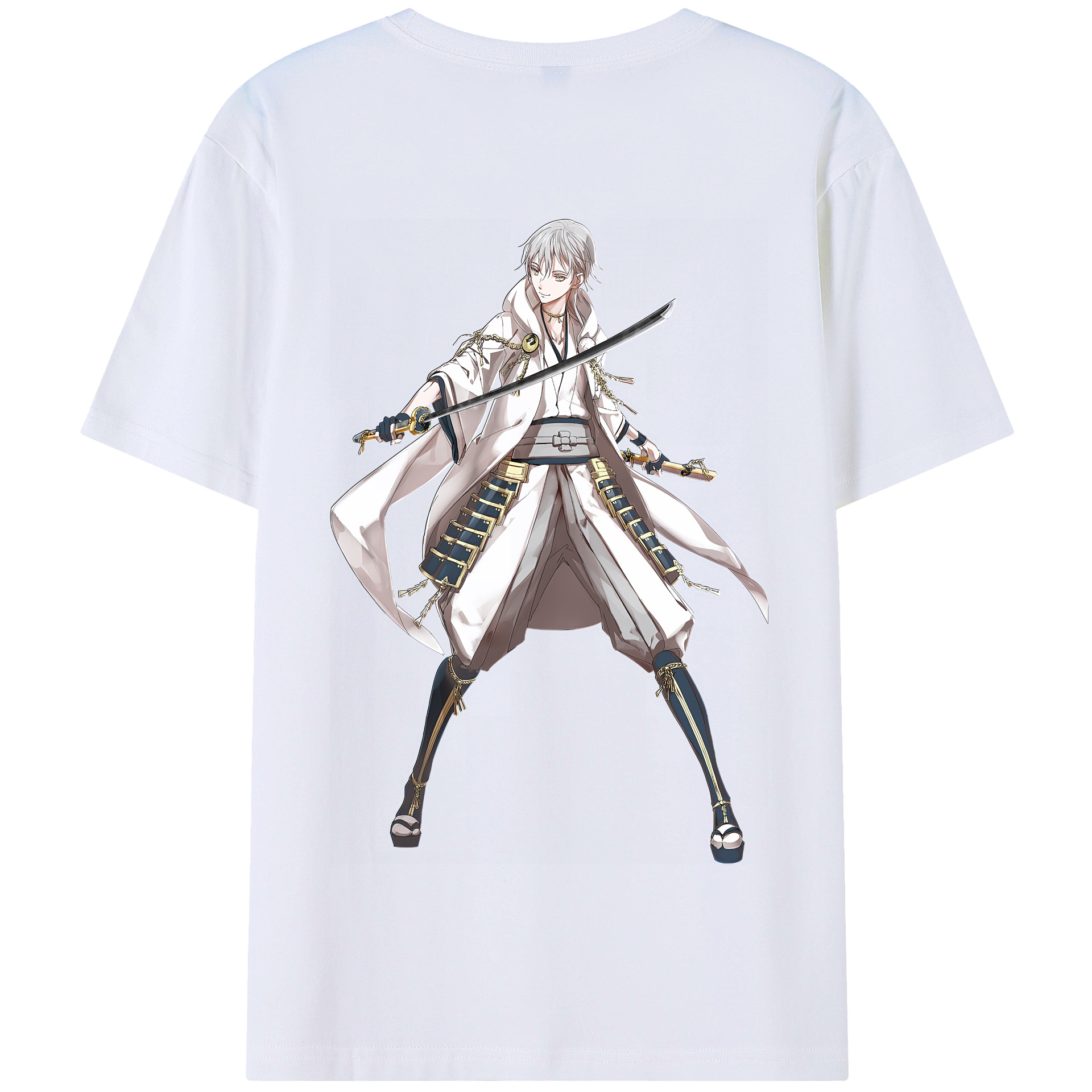 （画像用） 刀剣乱舞 Touken Ranbu 綿100％半袖Tシャツ（背面プリント）