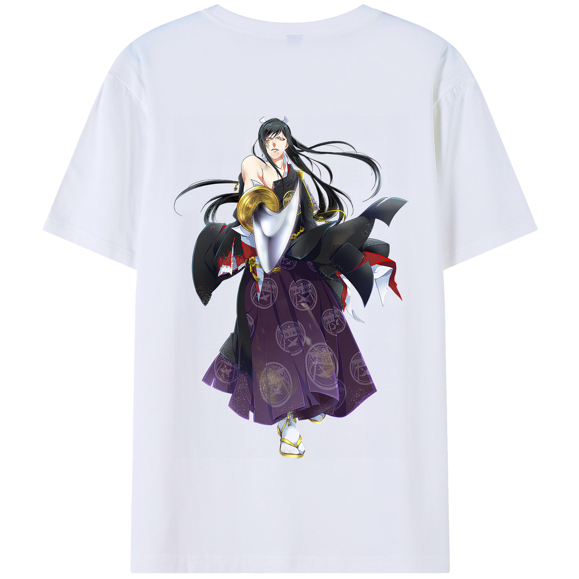 （画像用） 刀剣乱舞 Touken Ranbu 綿100％半袖Tシャツ（背面プリント）