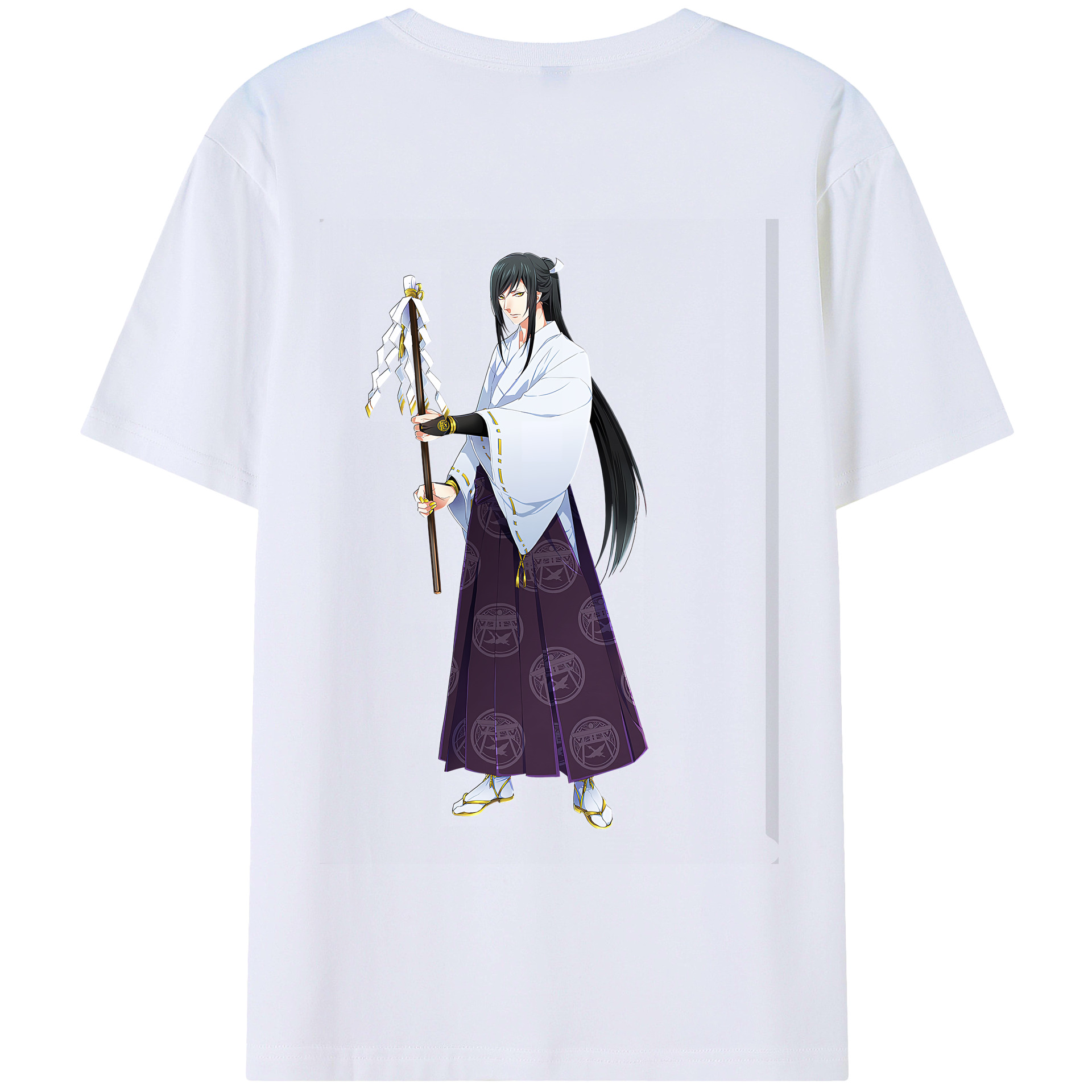 （画像用） 刀剣乱舞 Touken Ranbu 綿100％半袖Tシャツ（背面プリント）