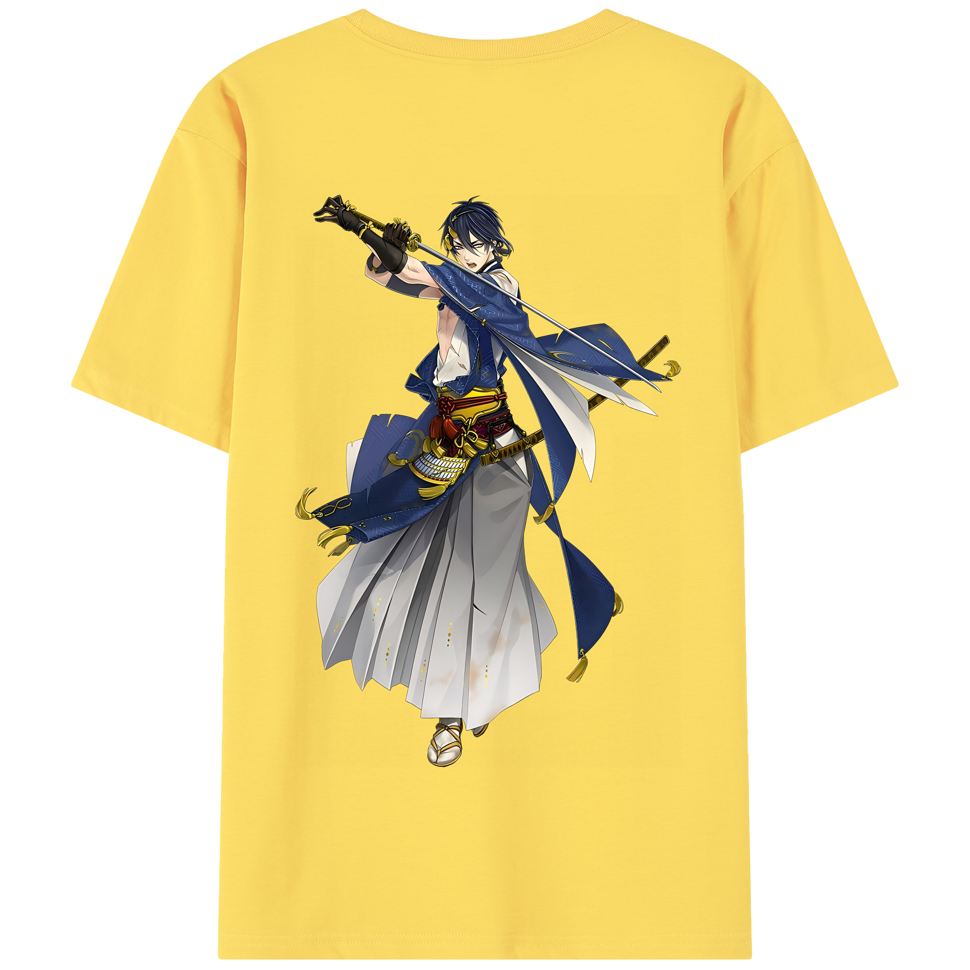 （画像用） 刀剣乱舞 Touken Ranbu 綿100％半袖Tシャツ（背面プリント）