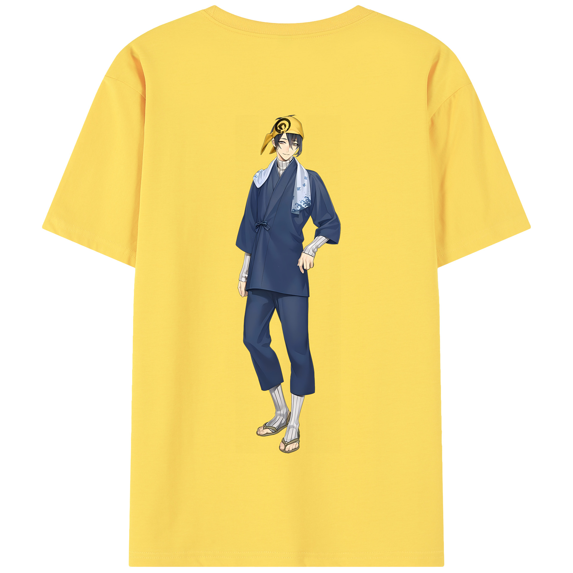 （画像用） 刀剣乱舞 Touken Ranbu 綿100％半袖Tシャツ（背面プリント）