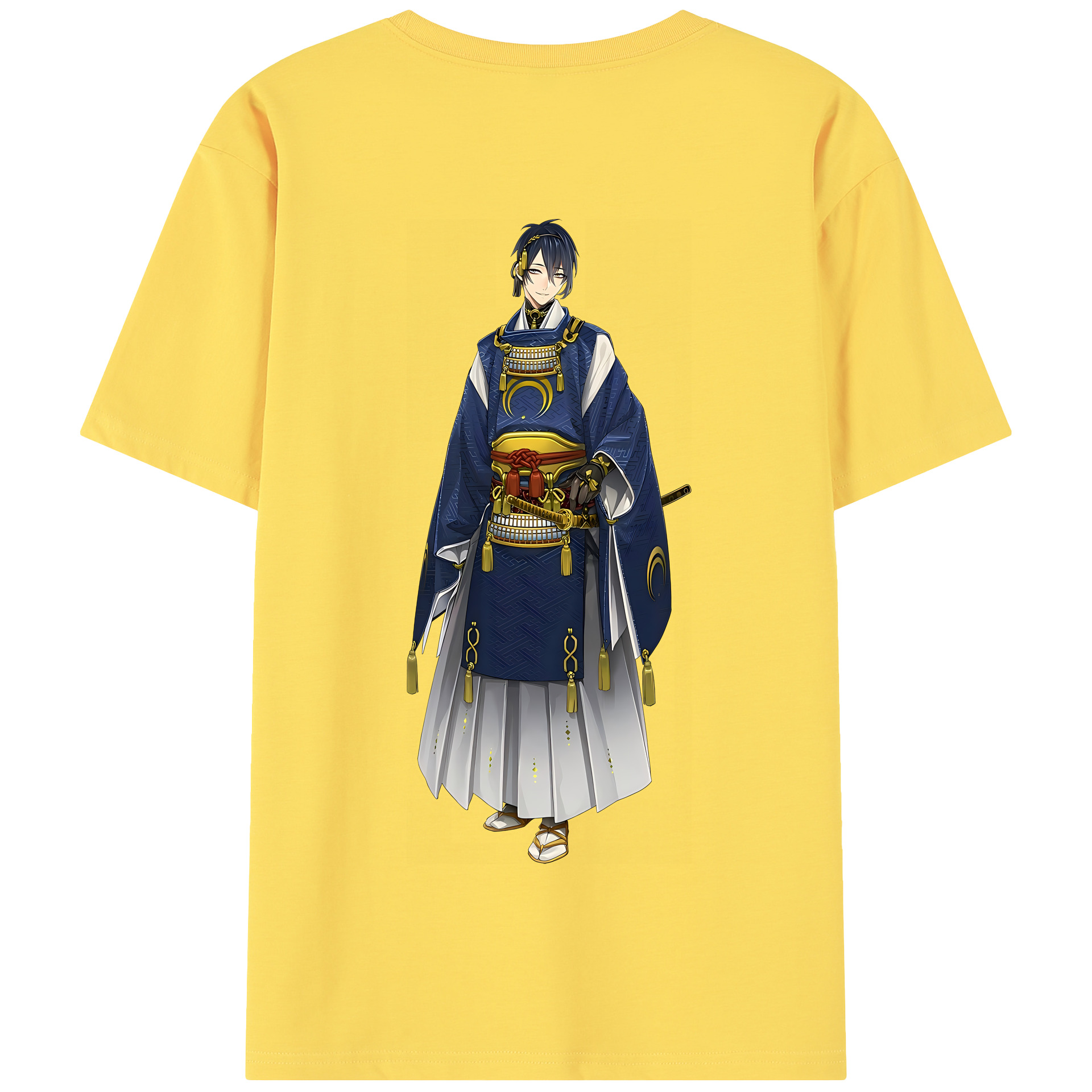 （画像用） 刀剣乱舞 Touken Ranbu 綿100％半袖Tシャツ（背面プリント）