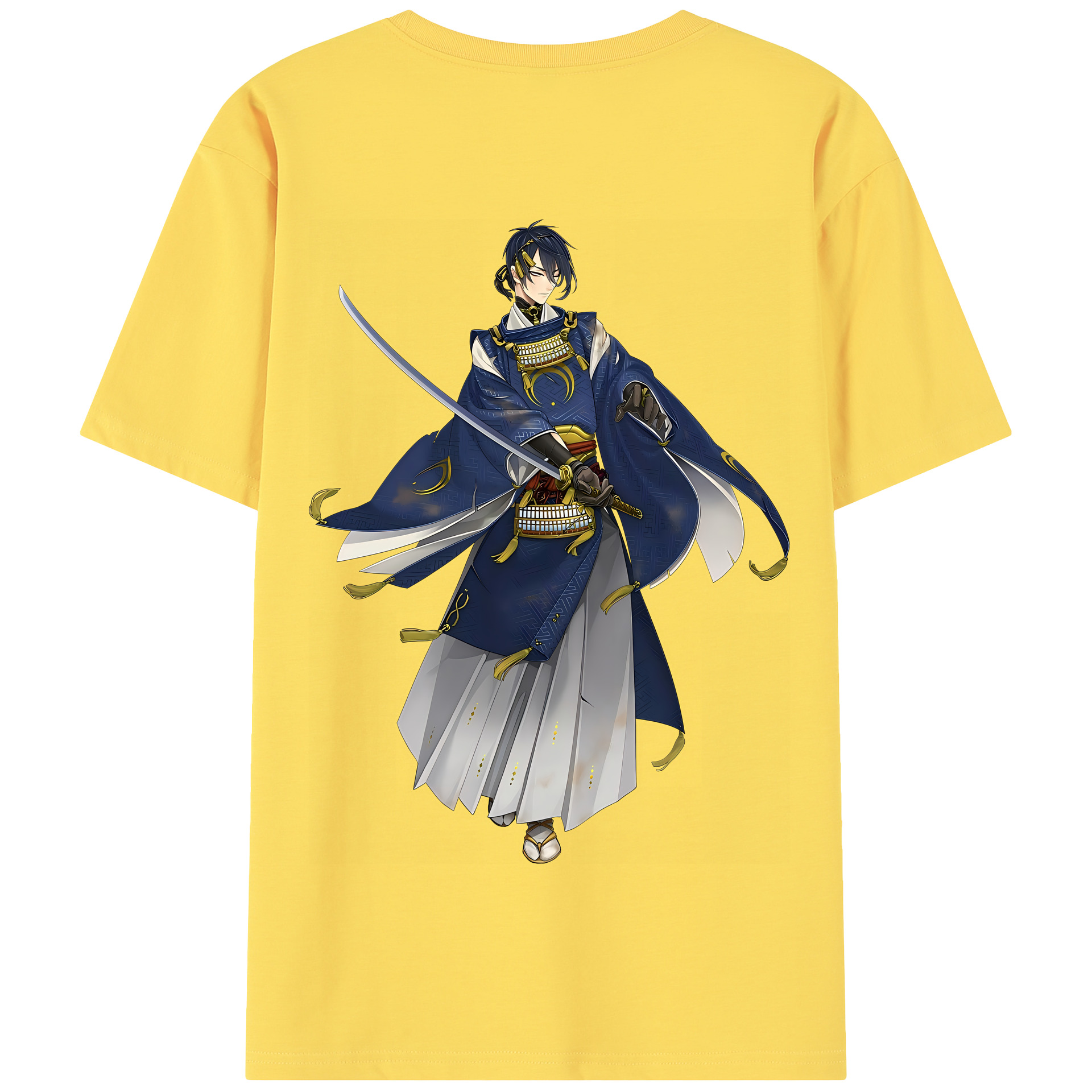 （画像用） 刀剣乱舞 Touken Ranbu 綿100％半袖Tシャツ（背面プリント）