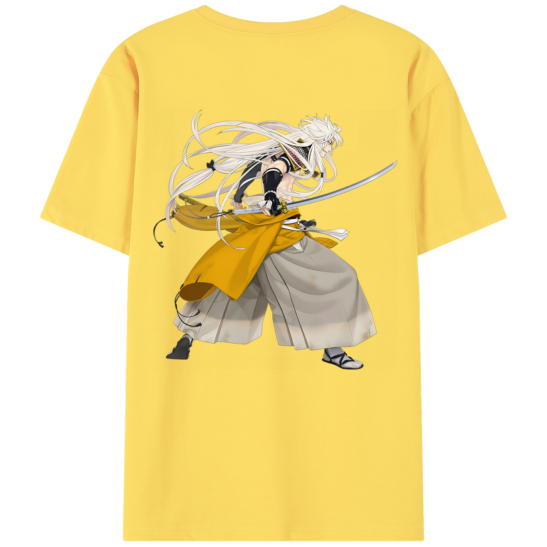（画像用） 刀剣乱舞 Touken Ranbu 綿100％半袖Tシャツ（背面プリント）