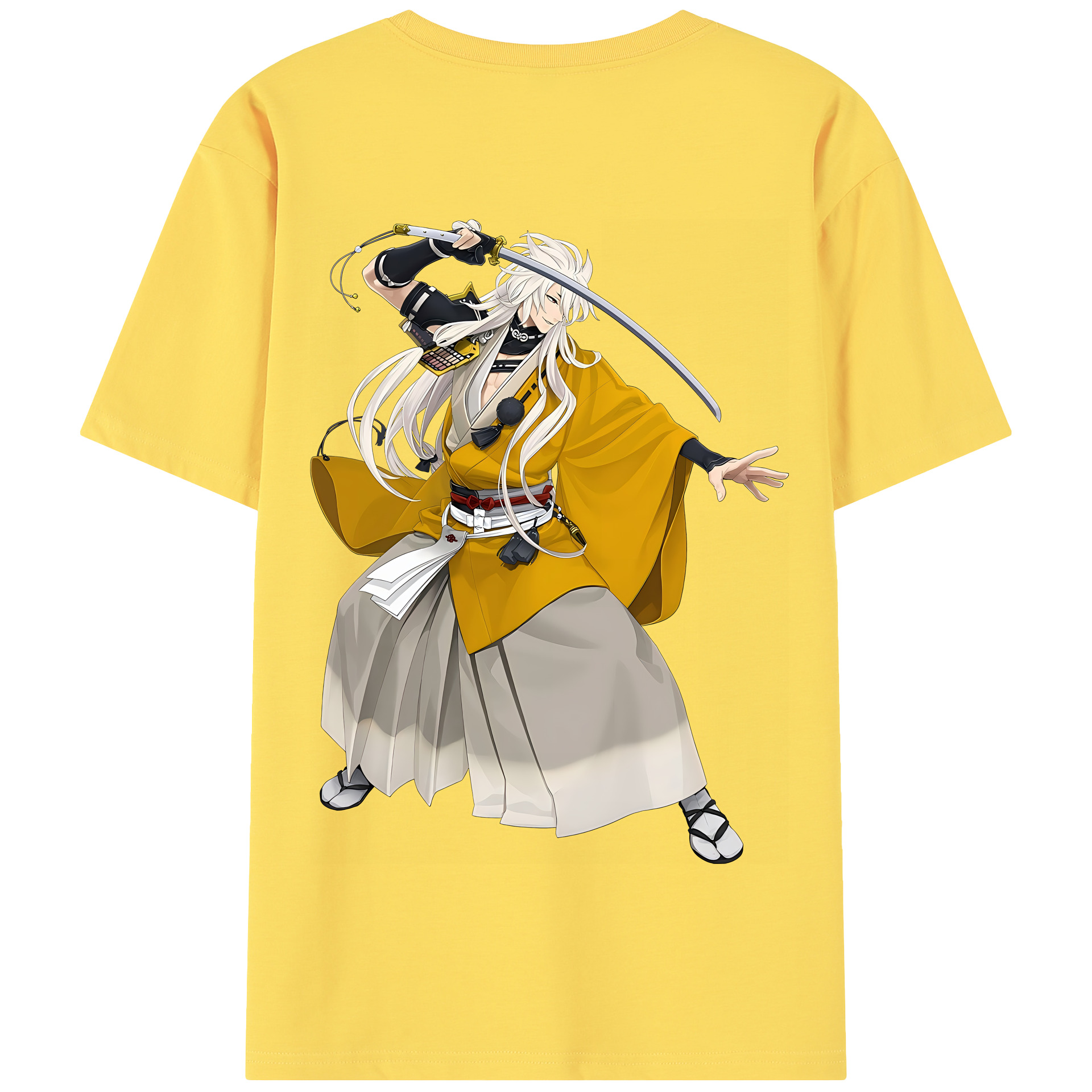（画像用） 刀剣乱舞 Touken Ranbu 綿100％半袖Tシャツ（背面プリント）