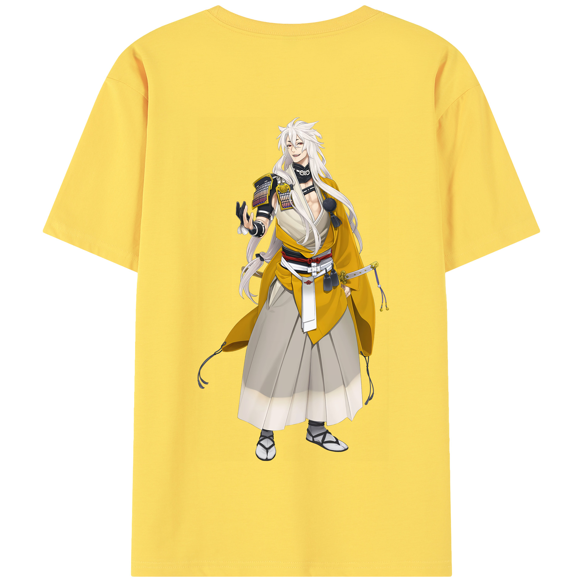 （画像用） 刀剣乱舞 Touken Ranbu 綿100％半袖Tシャツ（背面プリント）