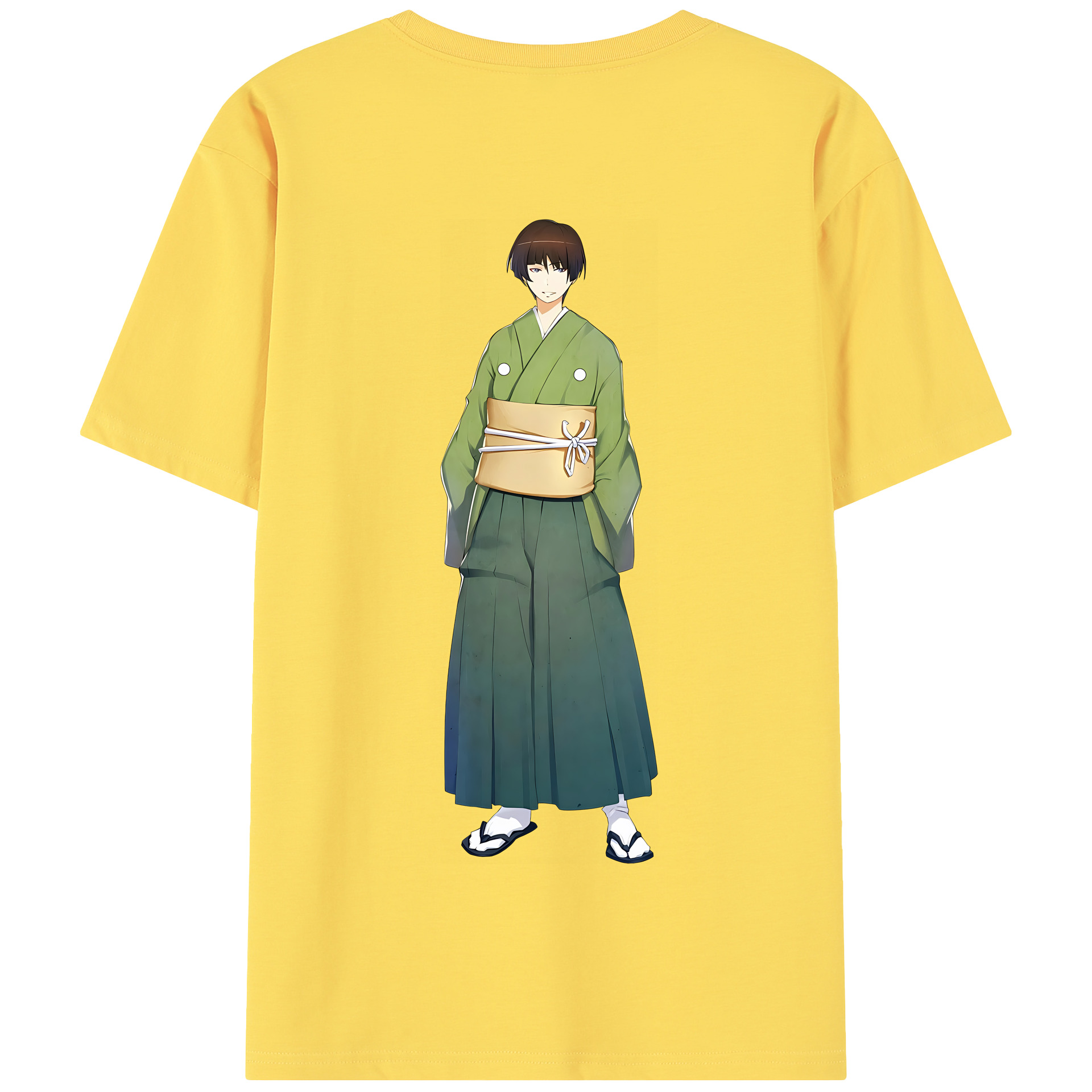 （画像用） 刀剣乱舞 Touken Ranbu 綿100％半袖Tシャツ（背面プリント）