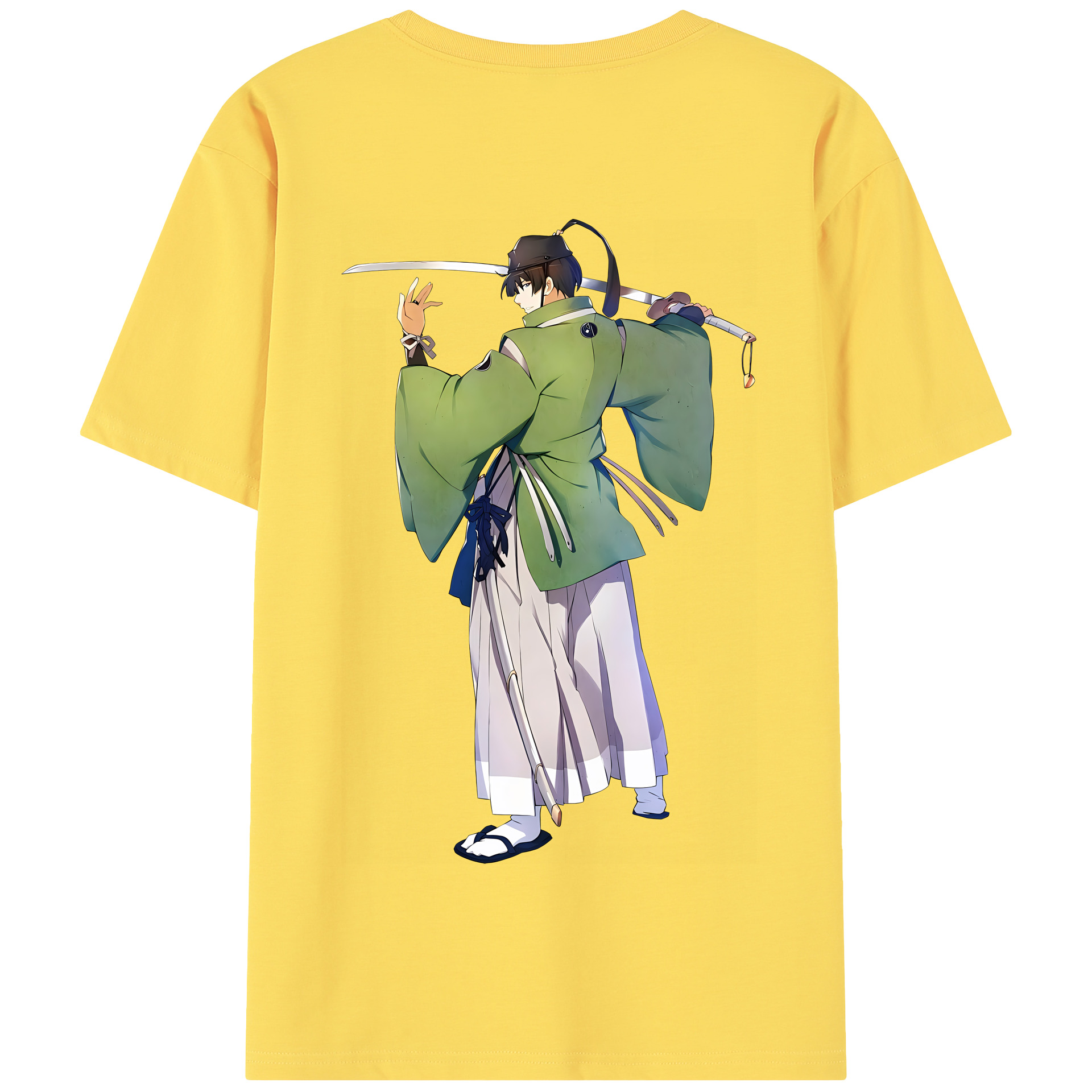 （画像用） 刀剣乱舞 Touken Ranbu 綿100％半袖Tシャツ（背面プリント）