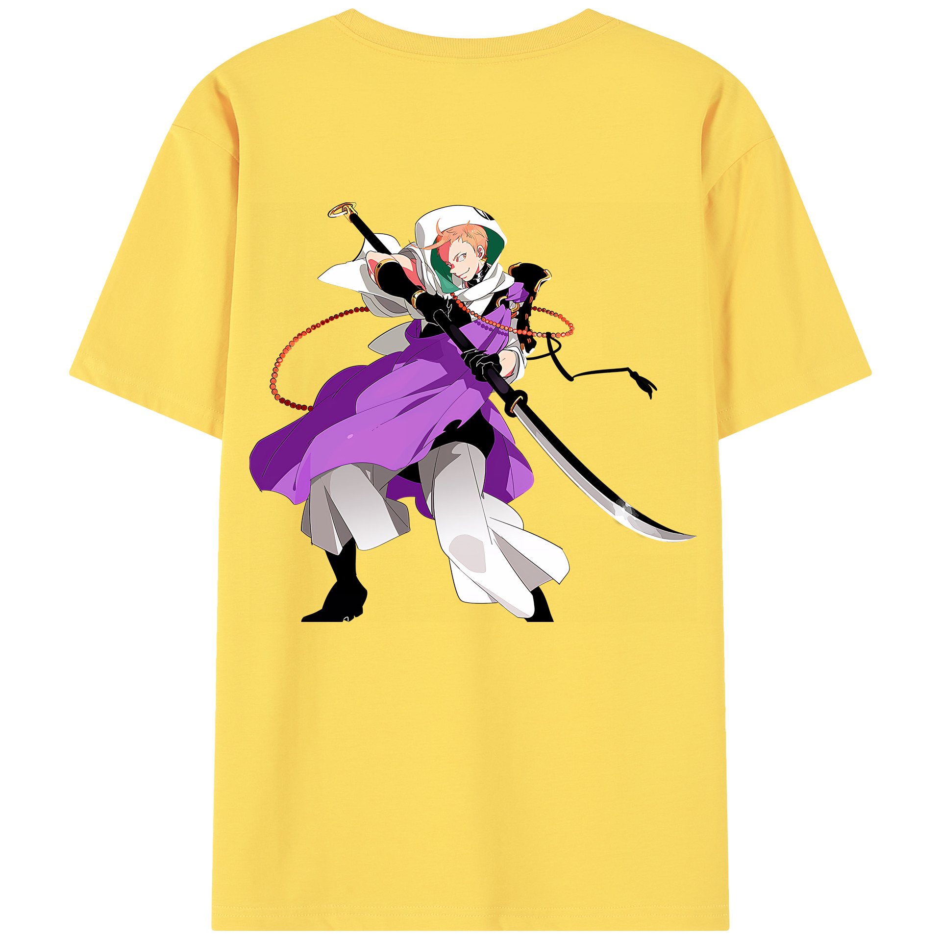 （画像用） 刀剣乱舞 Touken Ranbu 綿100％半袖Tシャツ（背面プリント）