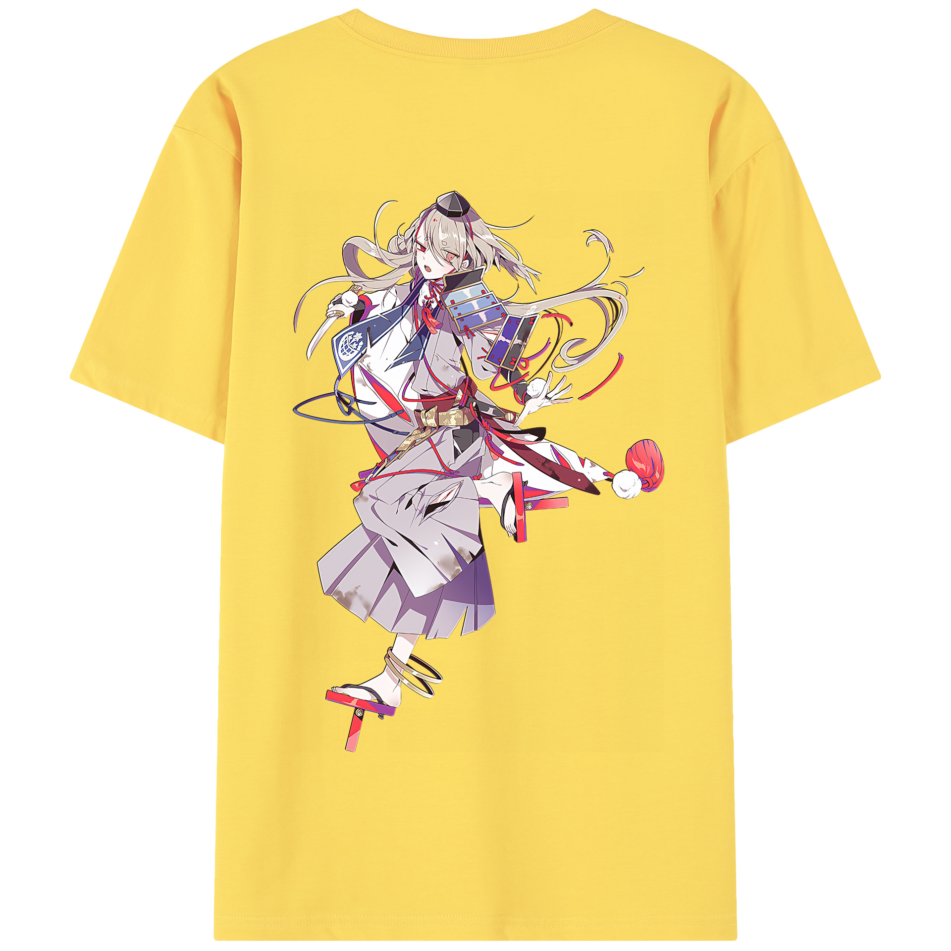 （画像用） 刀剣乱舞 Touken Ranbu 綿100％半袖Tシャツ（背面プリント）