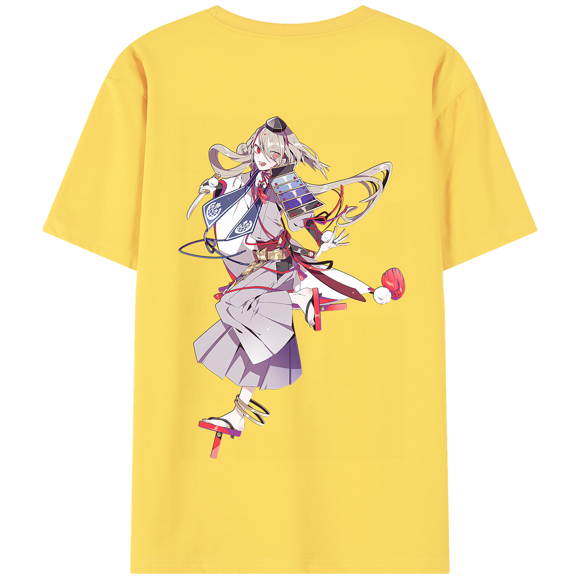 （画像用） 刀剣乱舞 Touken Ranbu 綿100％半袖Tシャツ（背面プリント）