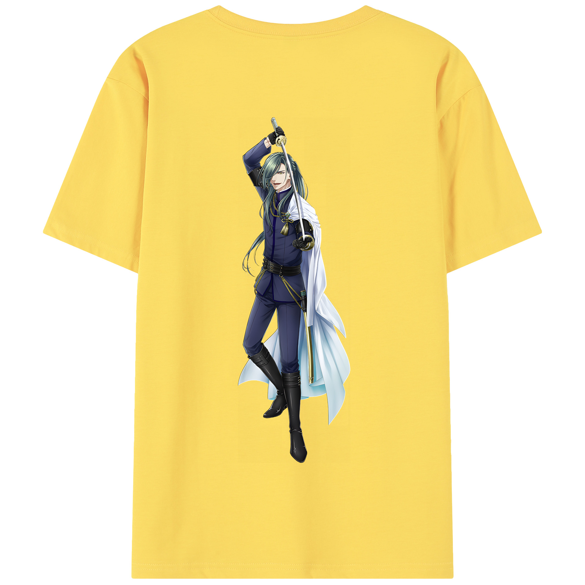 （画像用） 刀剣乱舞 Touken Ranbu 綿100％半袖Tシャツ（背面プリント）