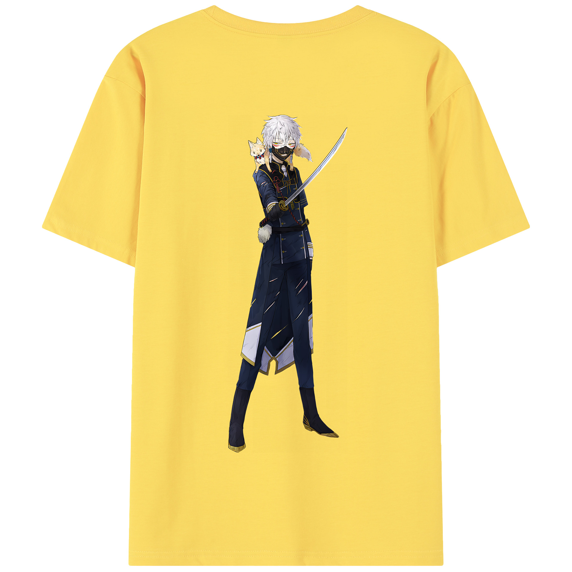 （画像用） 刀剣乱舞 Touken Ranbu 綿100％半袖Tシャツ（背面プリント）