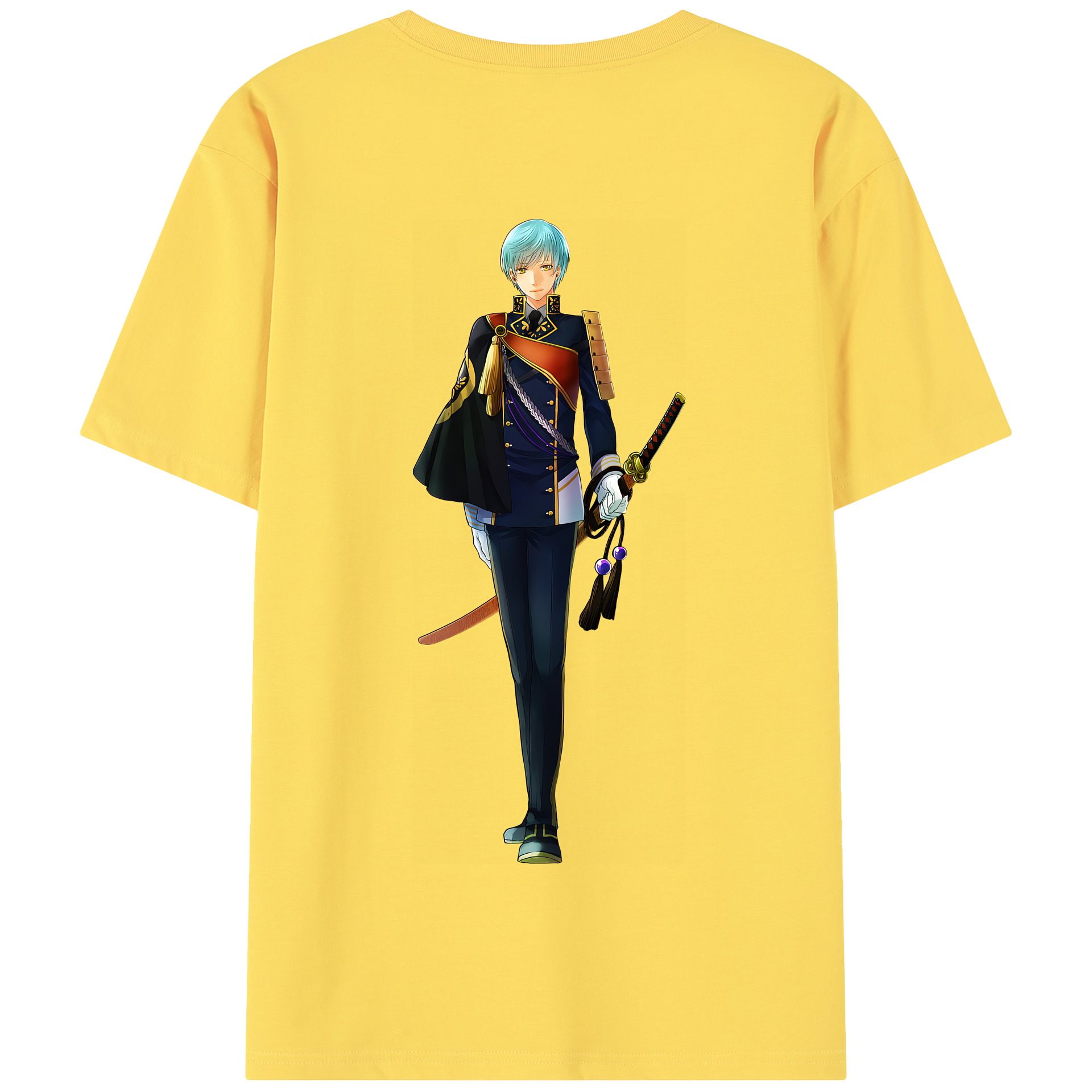 （画像用） 刀剣乱舞 Touken Ranbu 綿100％半袖Tシャツ（背面プリント）