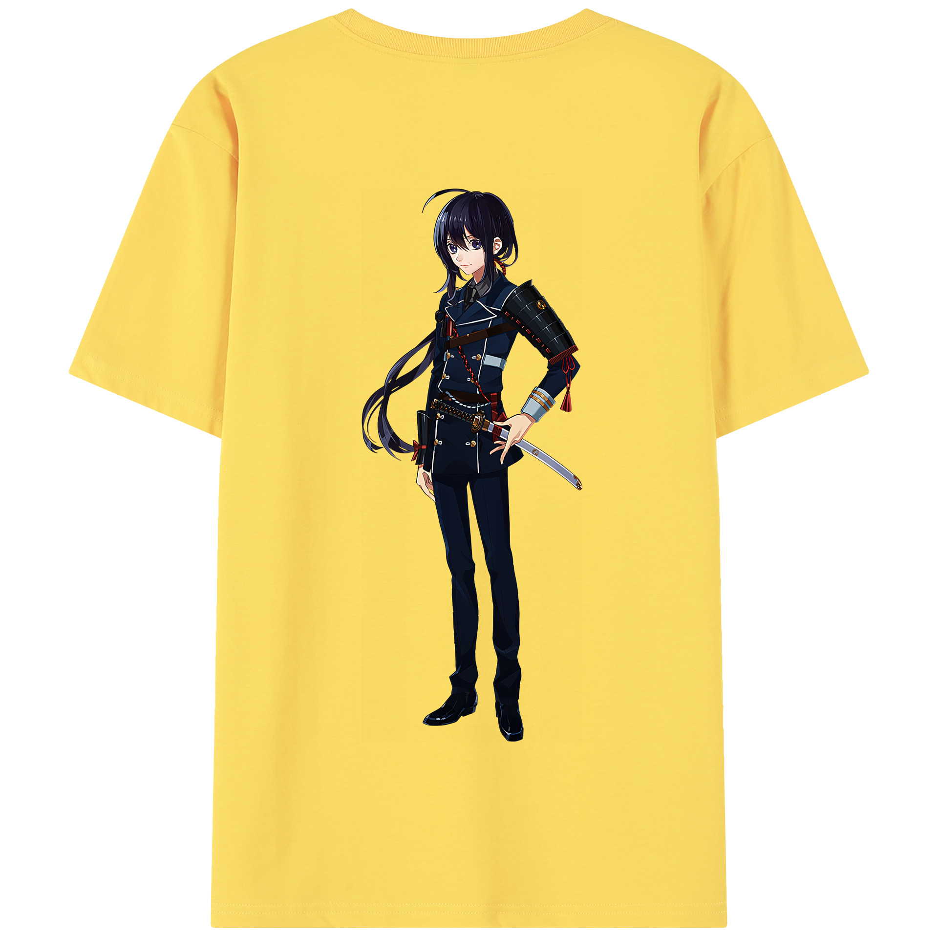 （画像用） 刀剣乱舞 Touken Ranbu 綿100％半袖Tシャツ（背面プリント）