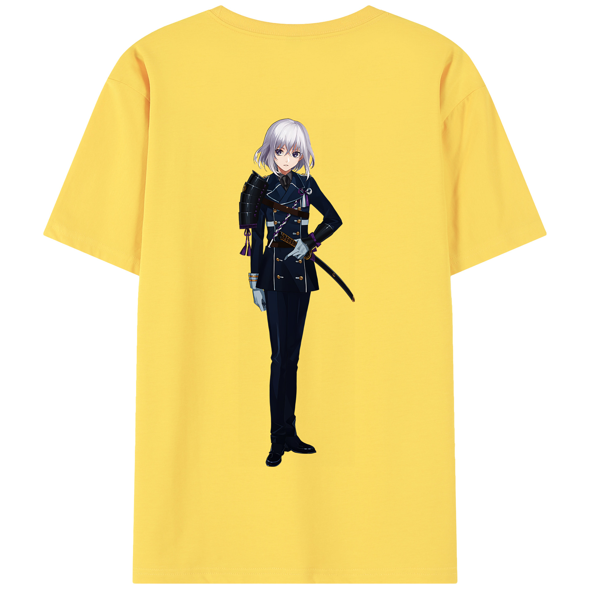 （画像用） 刀剣乱舞 Touken Ranbu 綿100％半袖Tシャツ（背面プリント）