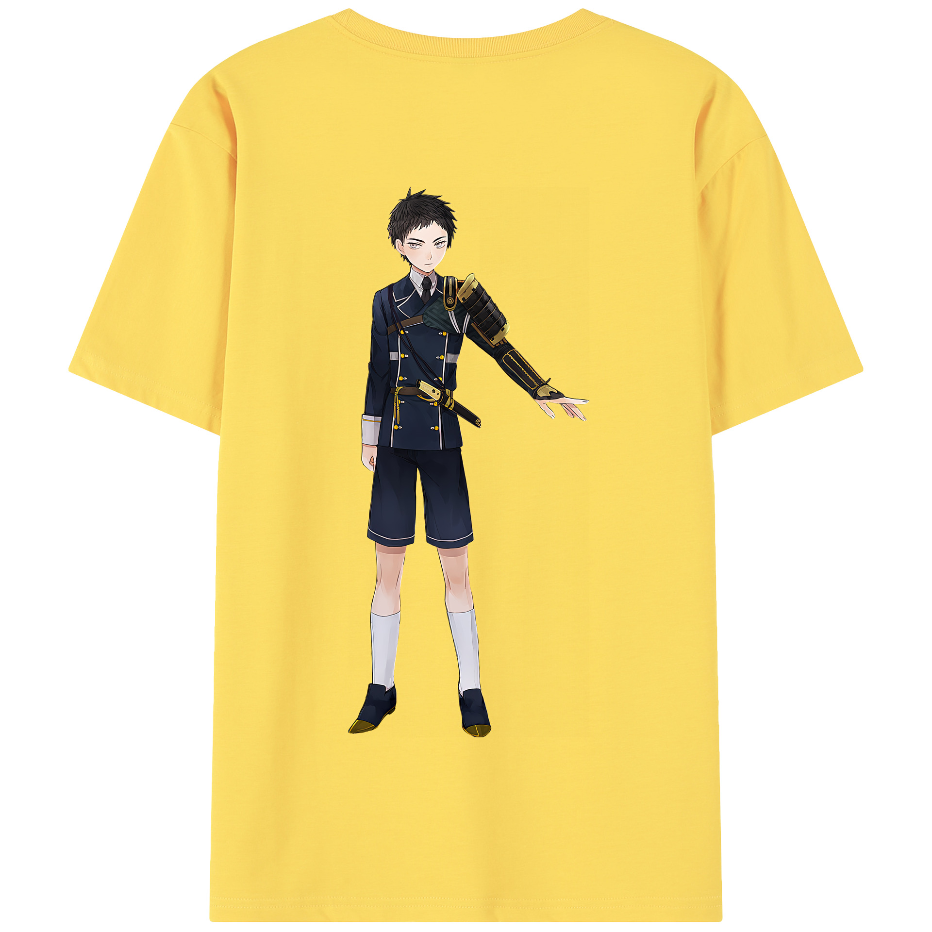 （画像用） 刀剣乱舞 Touken Ranbu 綿100％半袖Tシャツ（背面プリント）