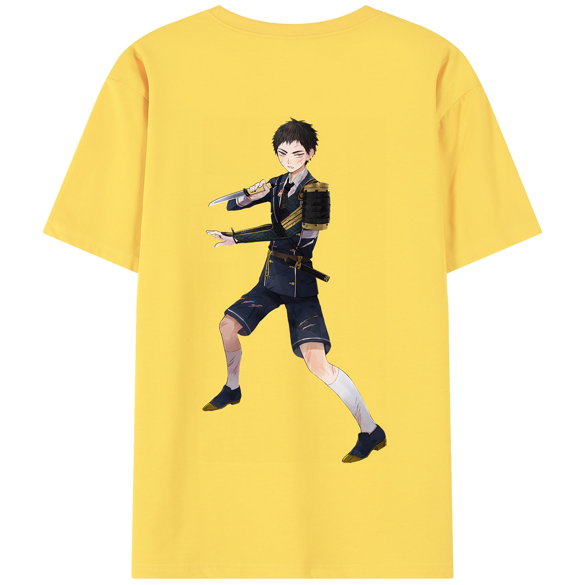 （画像用） 刀剣乱舞 Touken Ranbu 綿100％半袖Tシャツ（背面プリント）