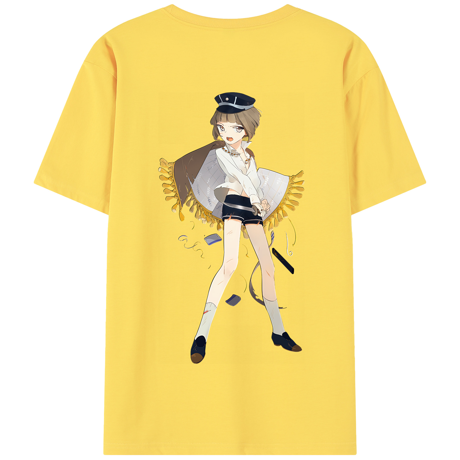 （画像用） 刀剣乱舞 Touken Ranbu 綿100％半袖Tシャツ（背面プリント）