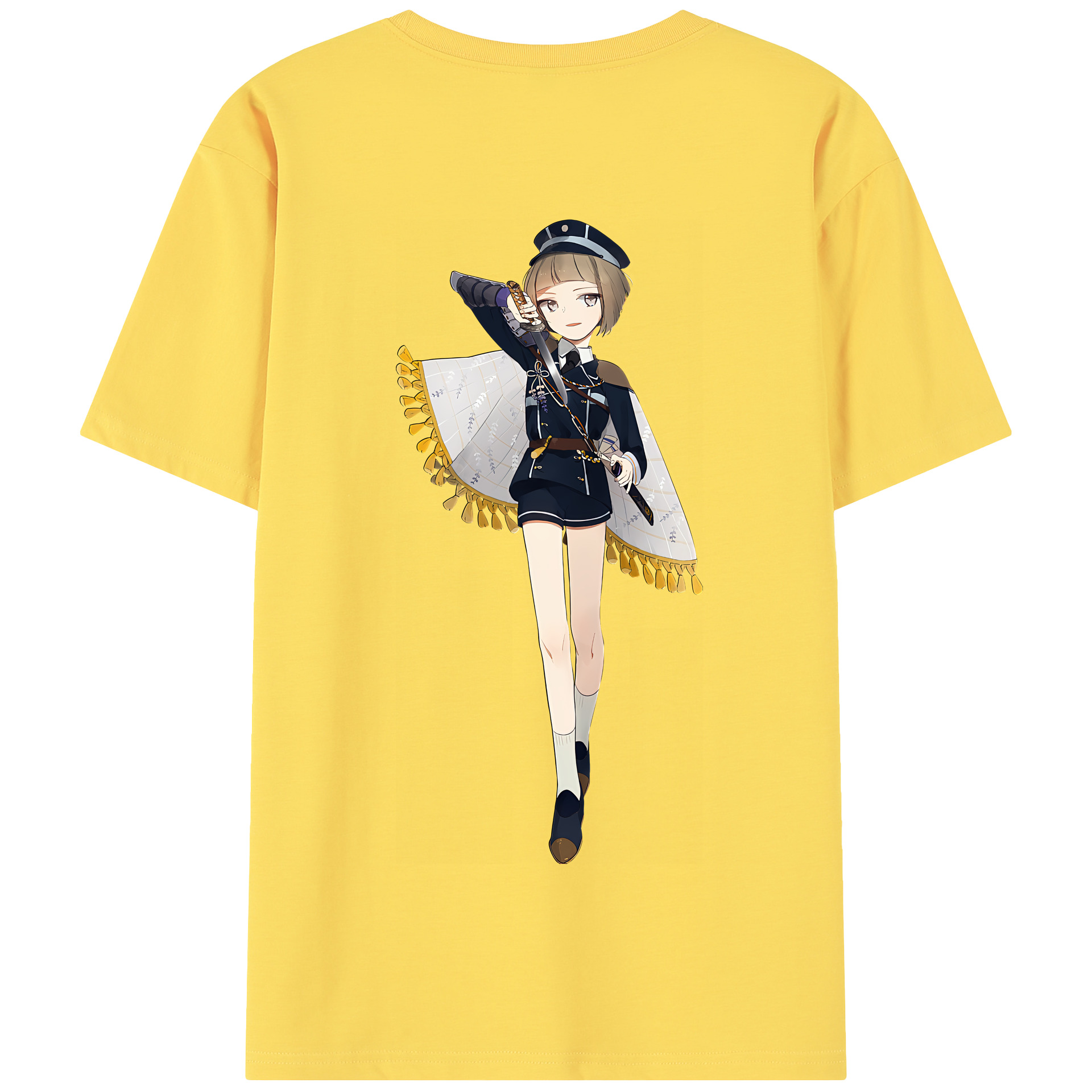 （画像用） 刀剣乱舞 Touken Ranbu 綿100％半袖Tシャツ（背面プリント）