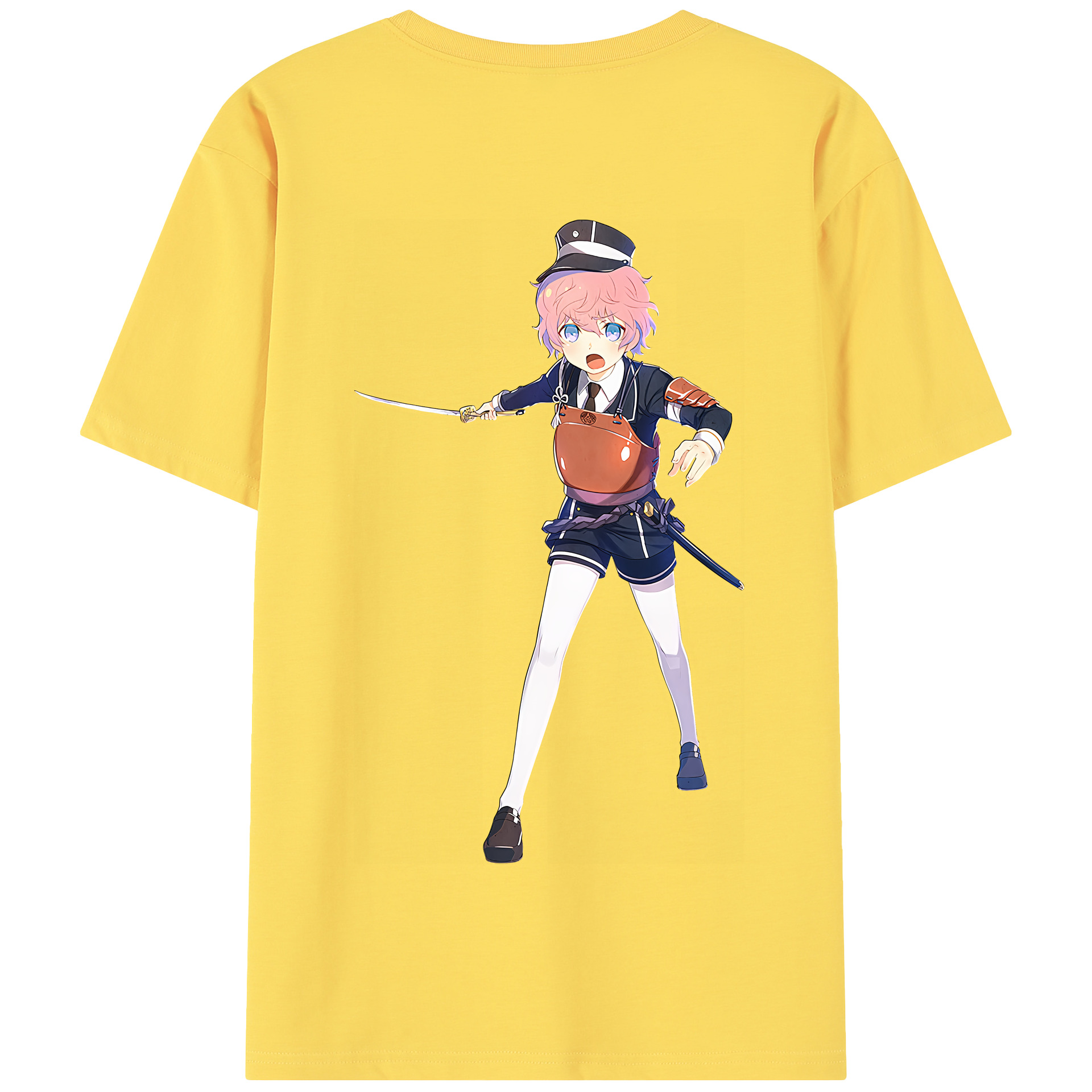 （画像用） 刀剣乱舞 Touken Ranbu 綿100％半袖Tシャツ（背面プリント）