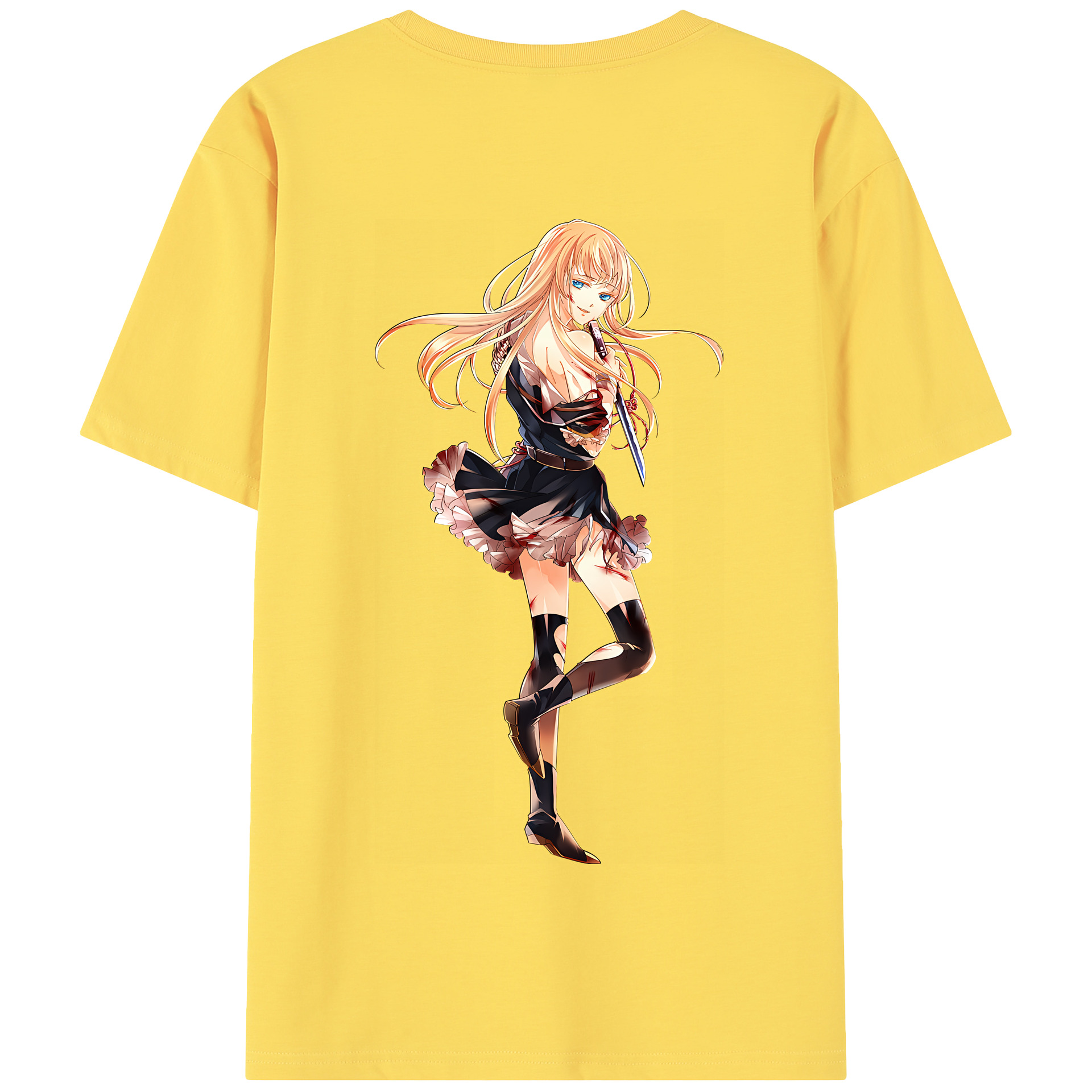 （画像用） 刀剣乱舞 Touken Ranbu 綿100％半袖Tシャツ（背面プリント）
