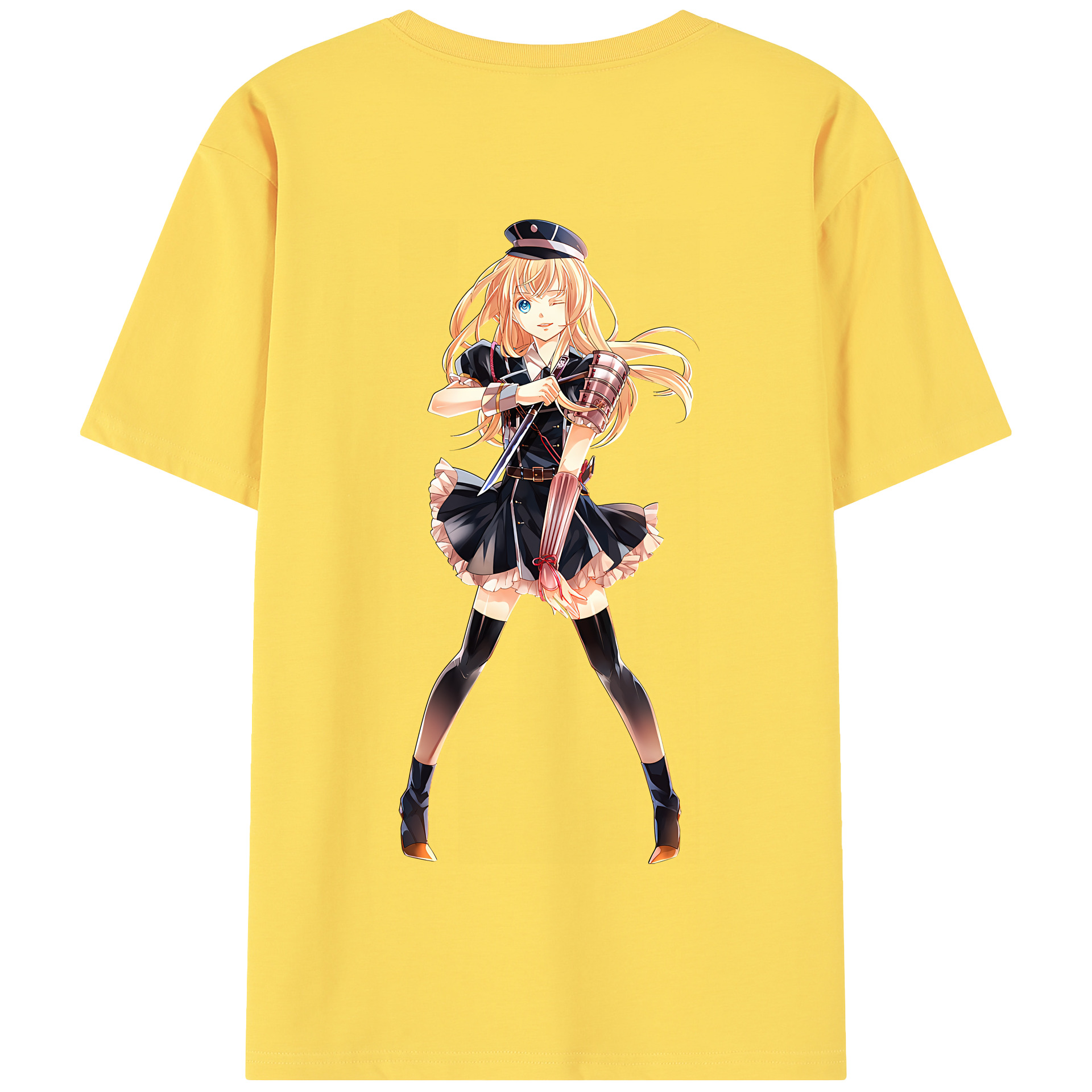 （画像用） 刀剣乱舞 Touken Ranbu 綿100％半袖Tシャツ（背面プリント）