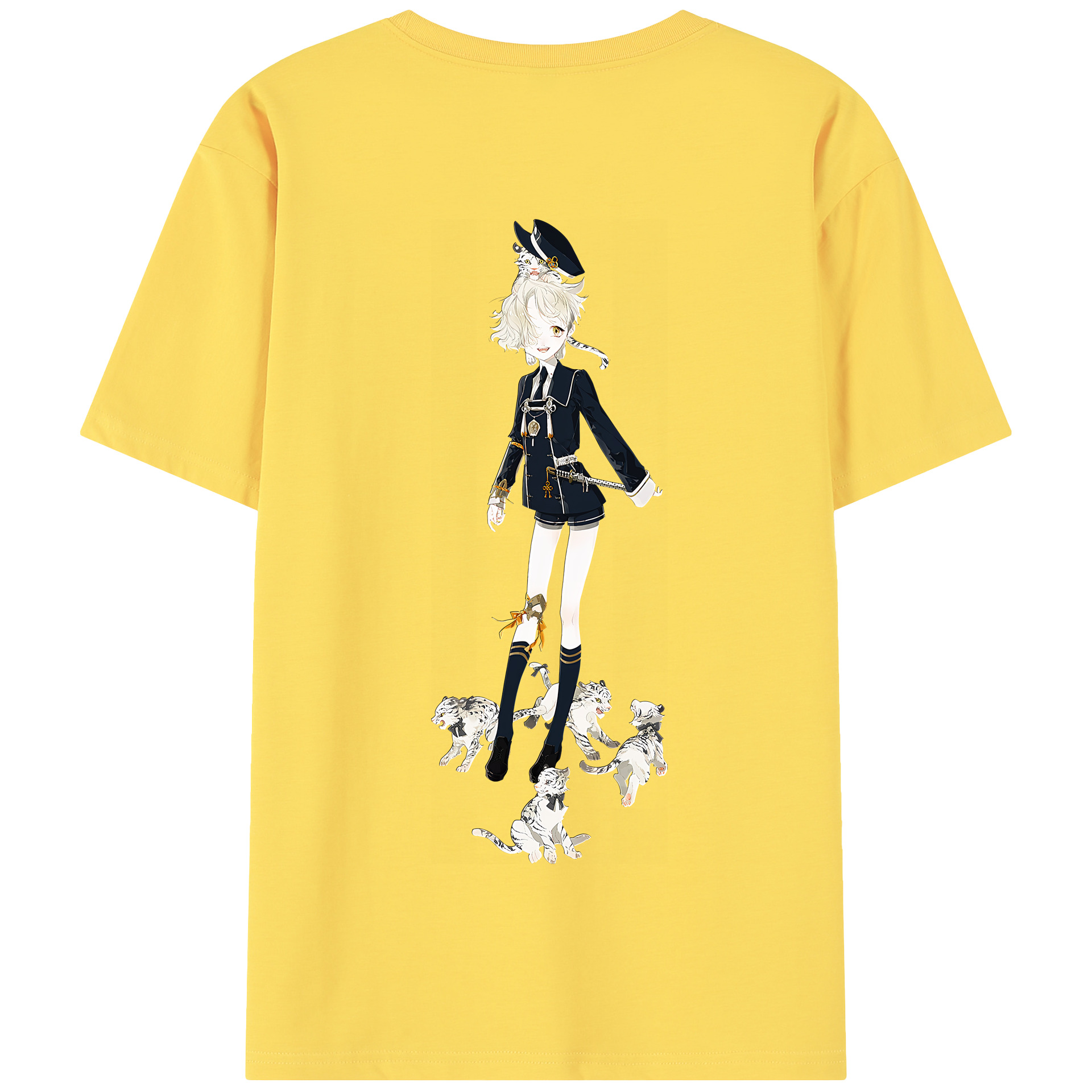 （画像用） 刀剣乱舞 Touken Ranbu 綿100％半袖Tシャツ（背面プリント）