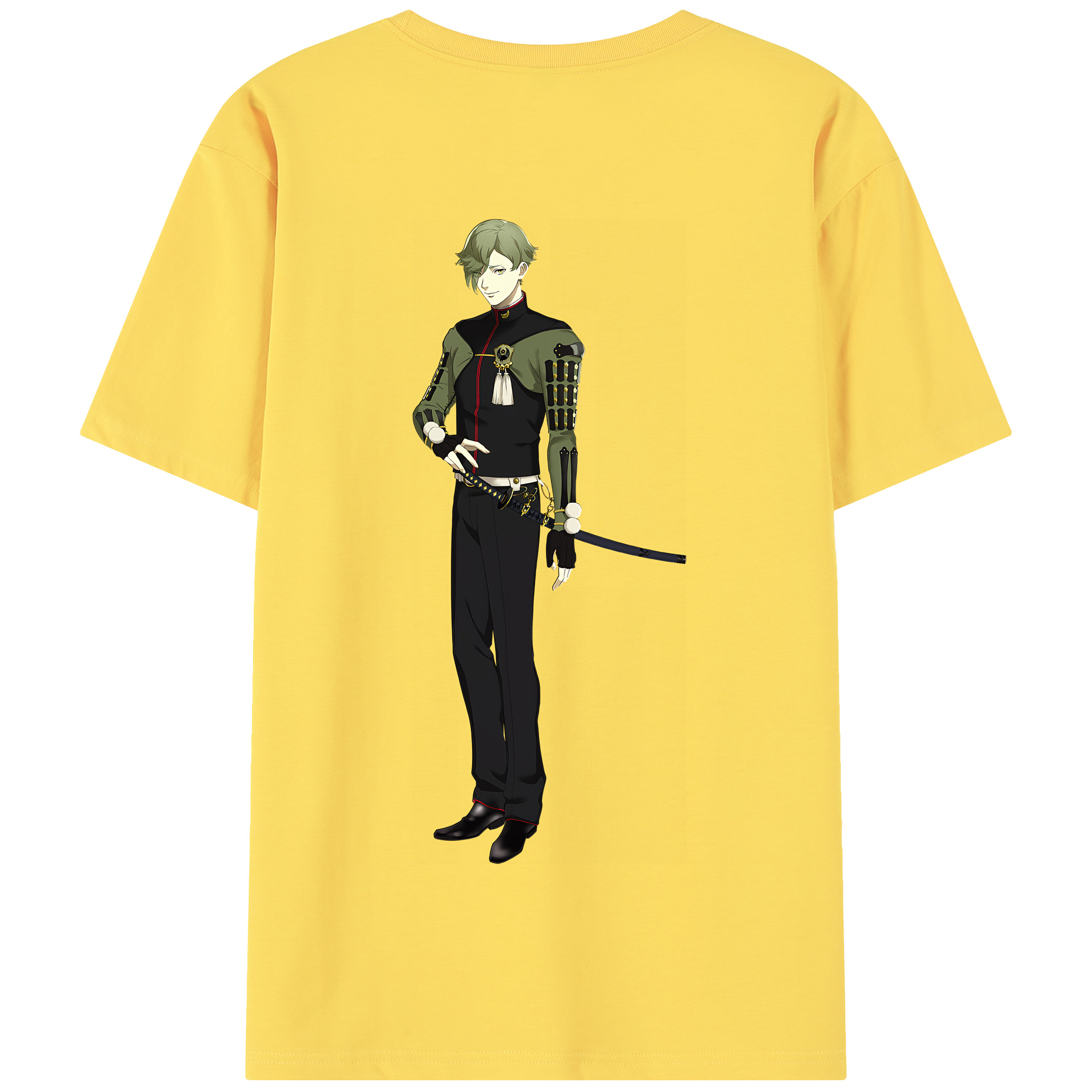 （画像用） 刀剣乱舞 Touken Ranbu 綿100％半袖Tシャツ（背面プリント）