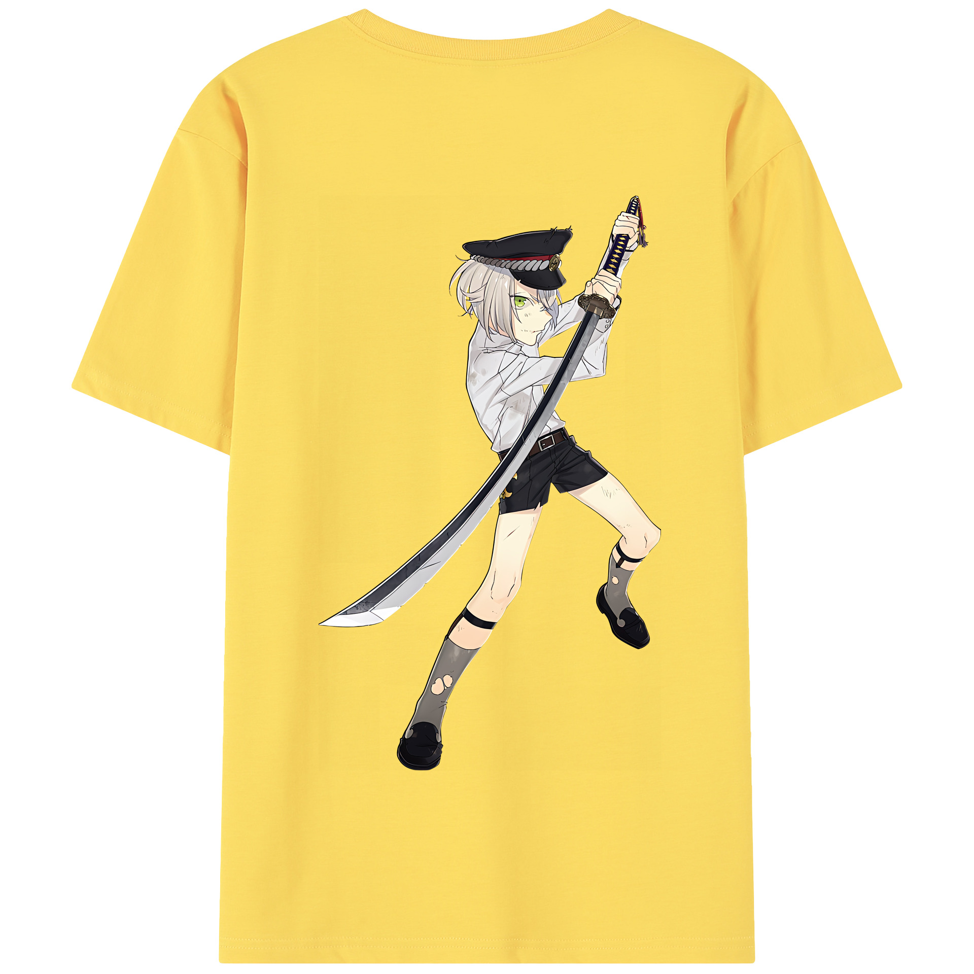 （画像用） 刀剣乱舞 Touken Ranbu 綿100％半袖Tシャツ（背面プリント）