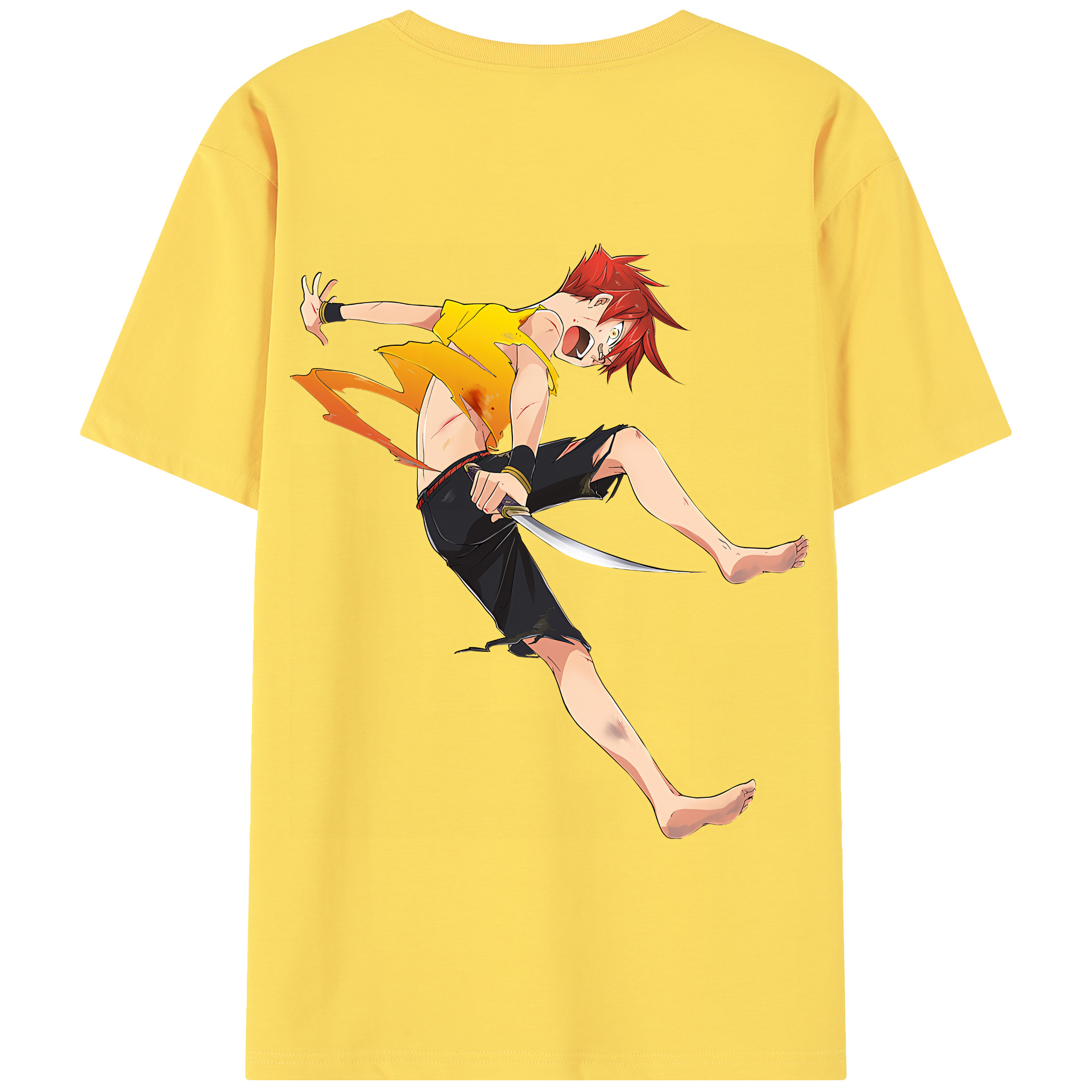 （画像用） 刀剣乱舞 Touken Ranbu 綿100％半袖Tシャツ（背面プリント）
