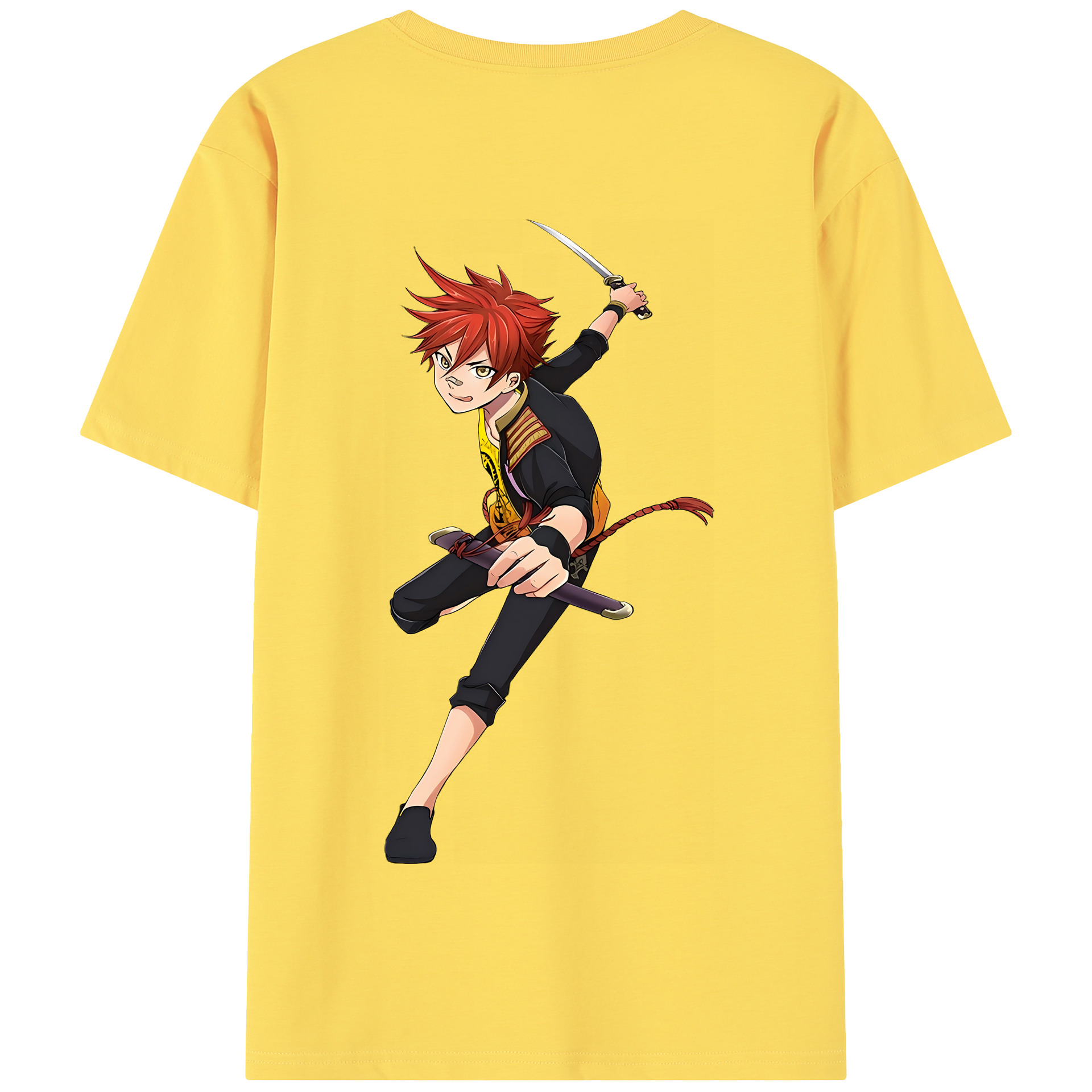 （画像用） 刀剣乱舞 Touken Ranbu 綿100％半袖Tシャツ（背面プリント）