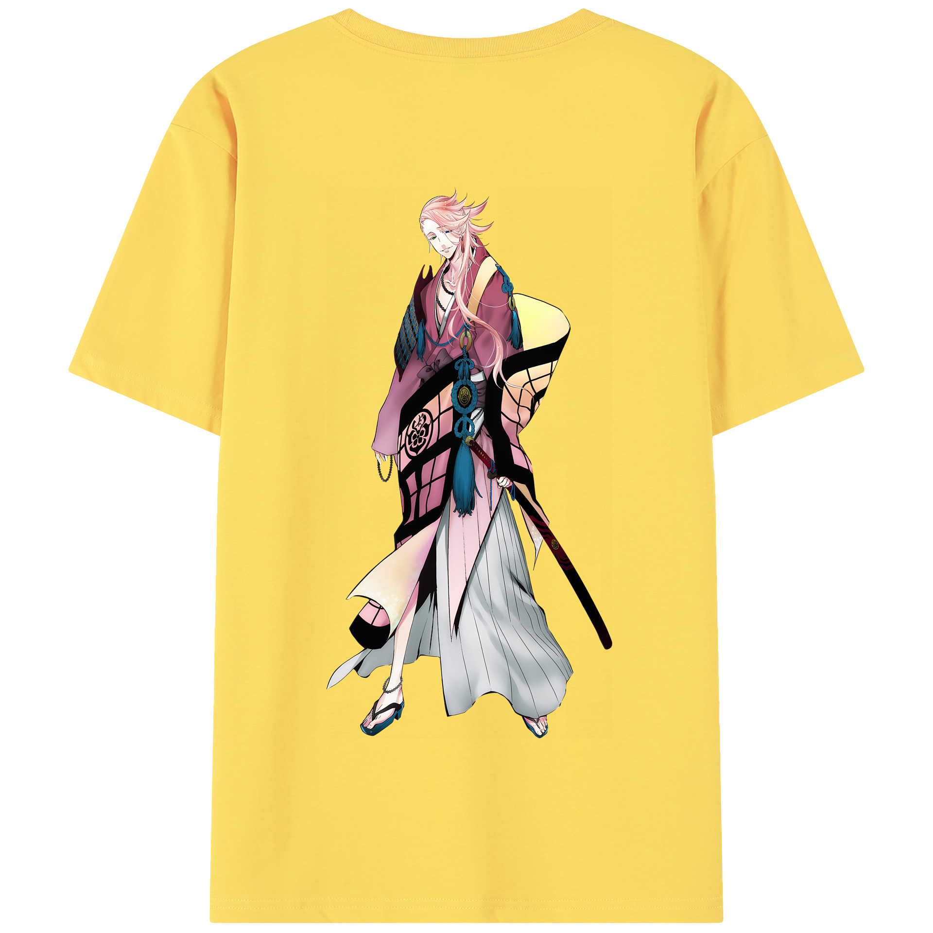（画像用） 刀剣乱舞 Touken Ranbu 綿100％半袖Tシャツ（背面プリント）
