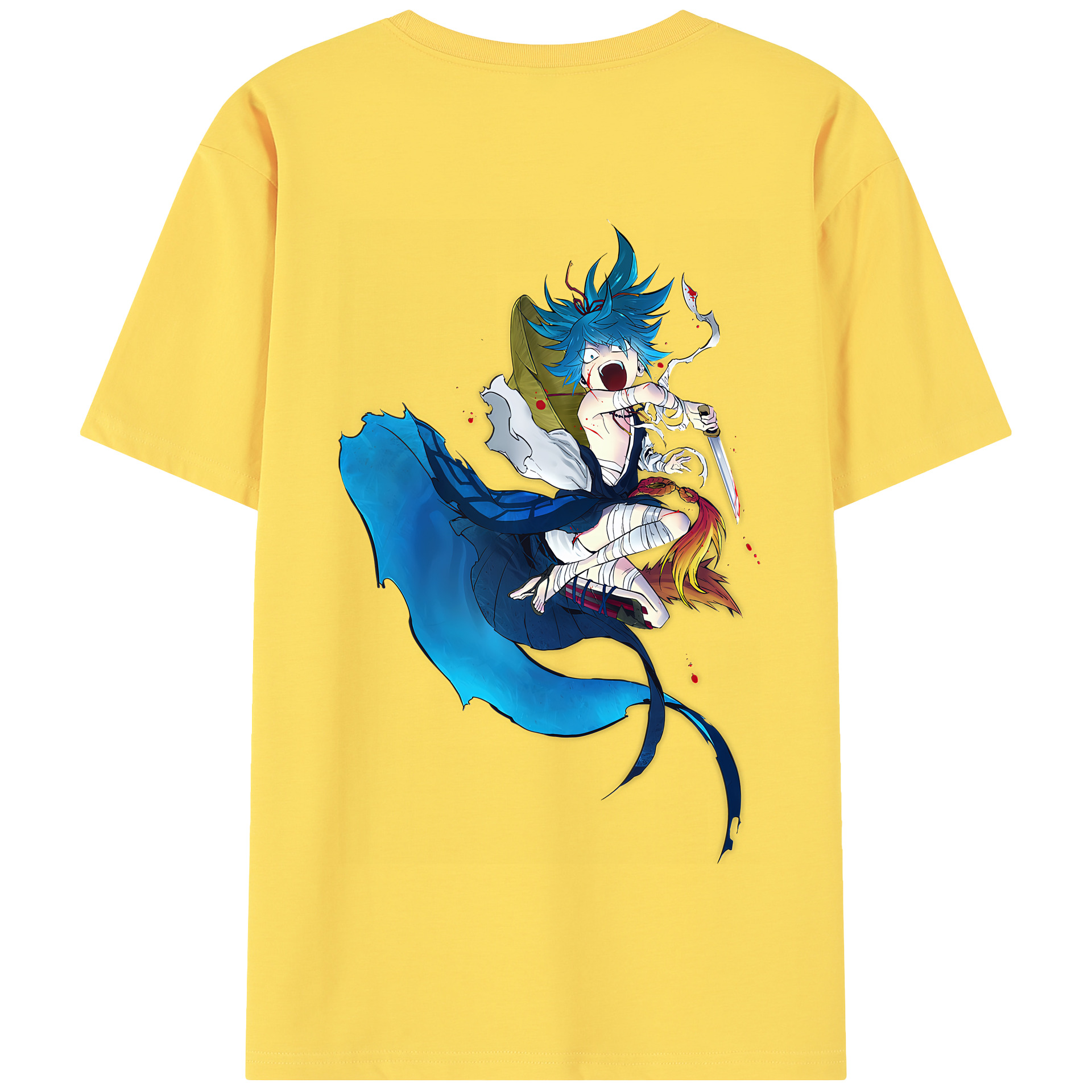 （画像用） 刀剣乱舞 Touken Ranbu 綿100％半袖Tシャツ（背面プリント）