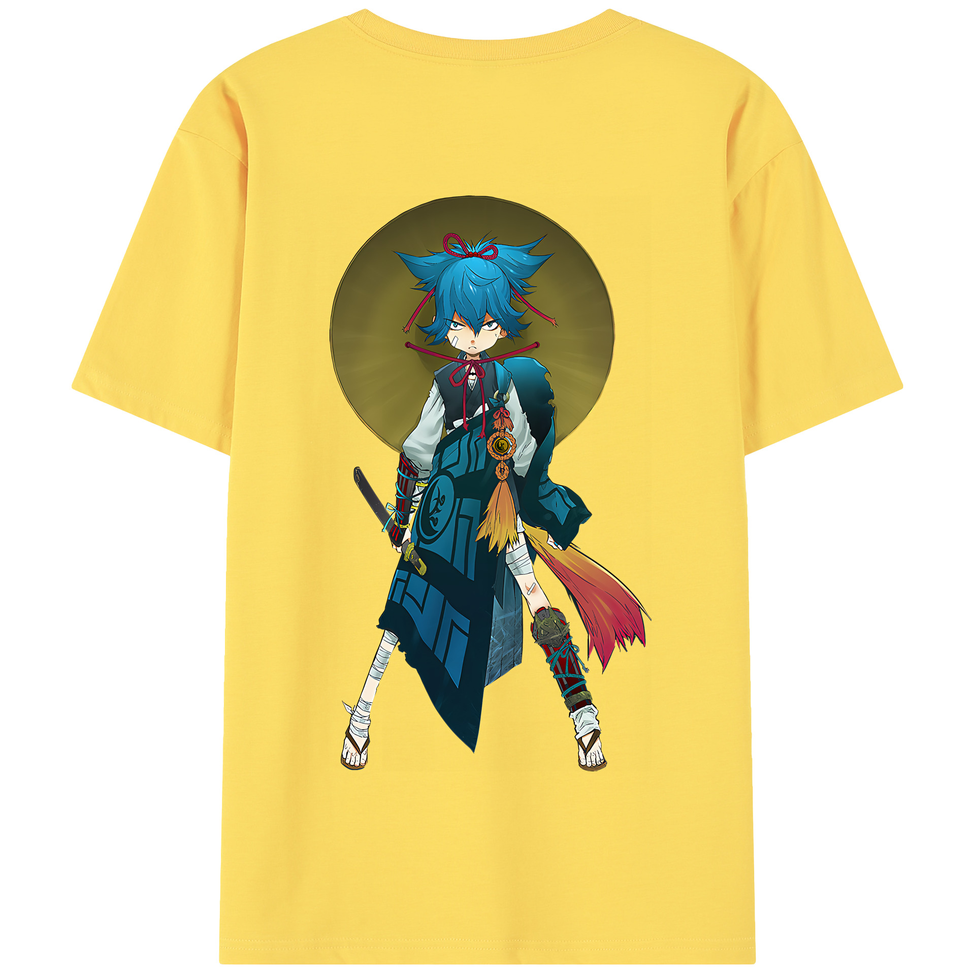 （画像用） 刀剣乱舞 Touken Ranbu 綿100％半袖Tシャツ（背面プリント）